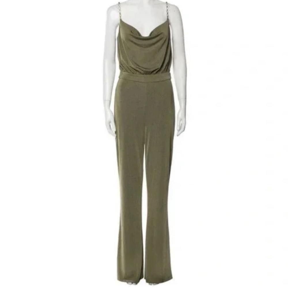Jason Wu Green Sleeveless Jumpsuit NWT Size Small
