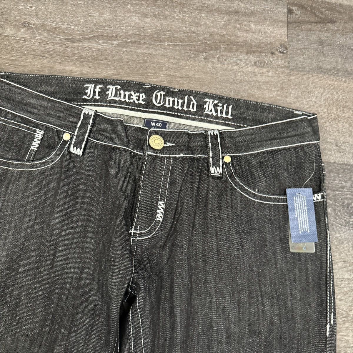 Coogi × JNCO × Vintage Rare Vintage Coogi baggy embroidered NWT jeans Size US 40 / EU 56 - 6 Thumbnail