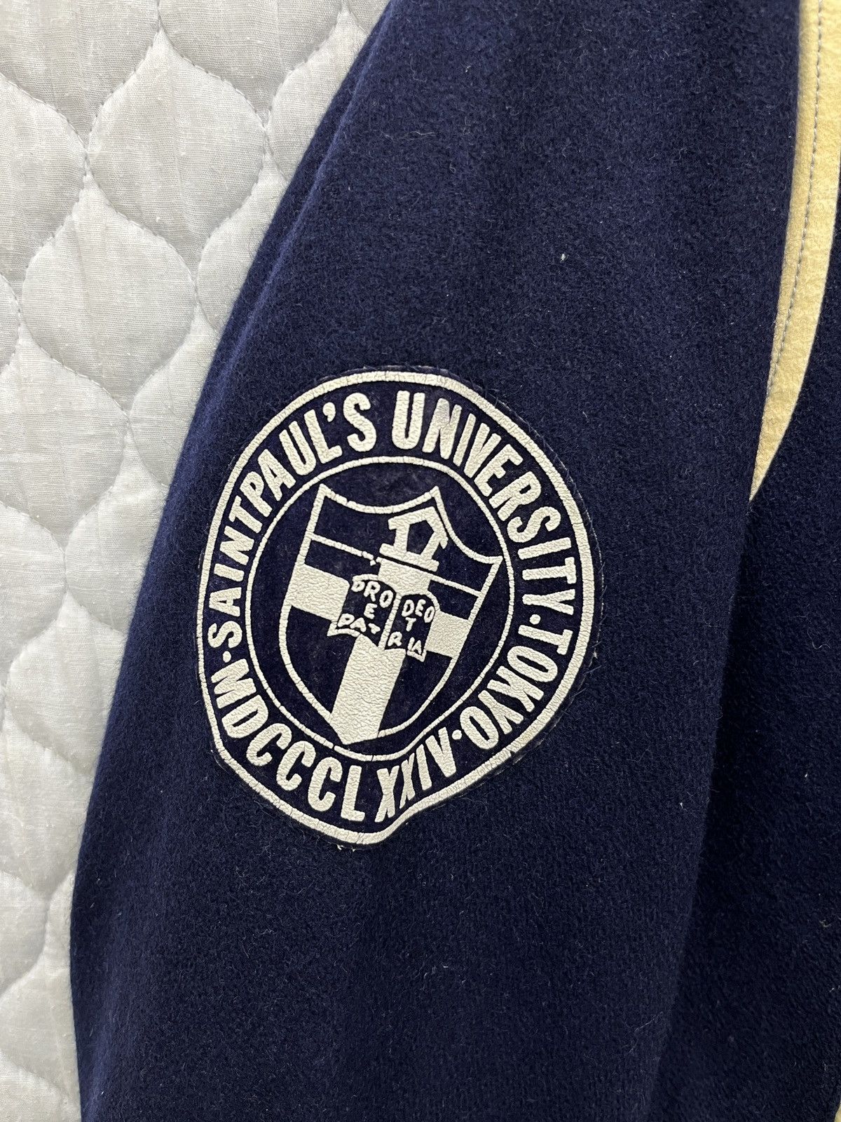 Vintage 🔥🔥🔥STEALS TROY BROS SAINTPAUL’S UNIVERSITY VARSITY JACKET Size US M / EU 48-50 / 2 - 4 Thumbnail
