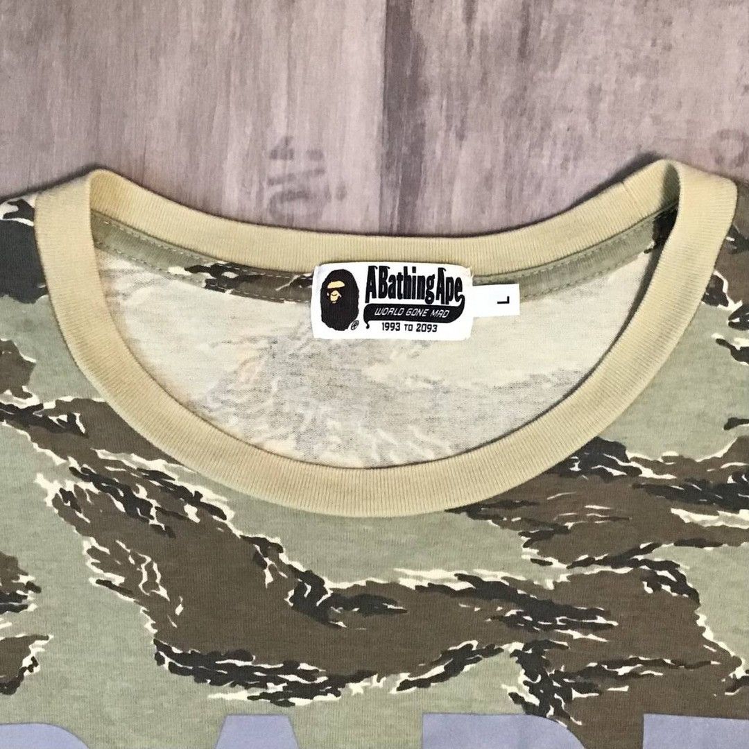 Bape BAPE LOGO Desert Camo T-shirt a bathing ape Size US L / EU 52-54 / 3 - 4 Thumbnail