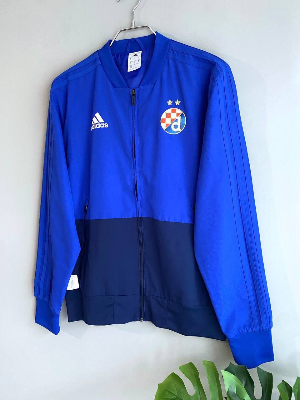 Adidas Dinamo Zagreb FC Men's Blue Soccer Track Jacket, Size S Size US S / EU 44-46 / 1 - 2 Thumbnail