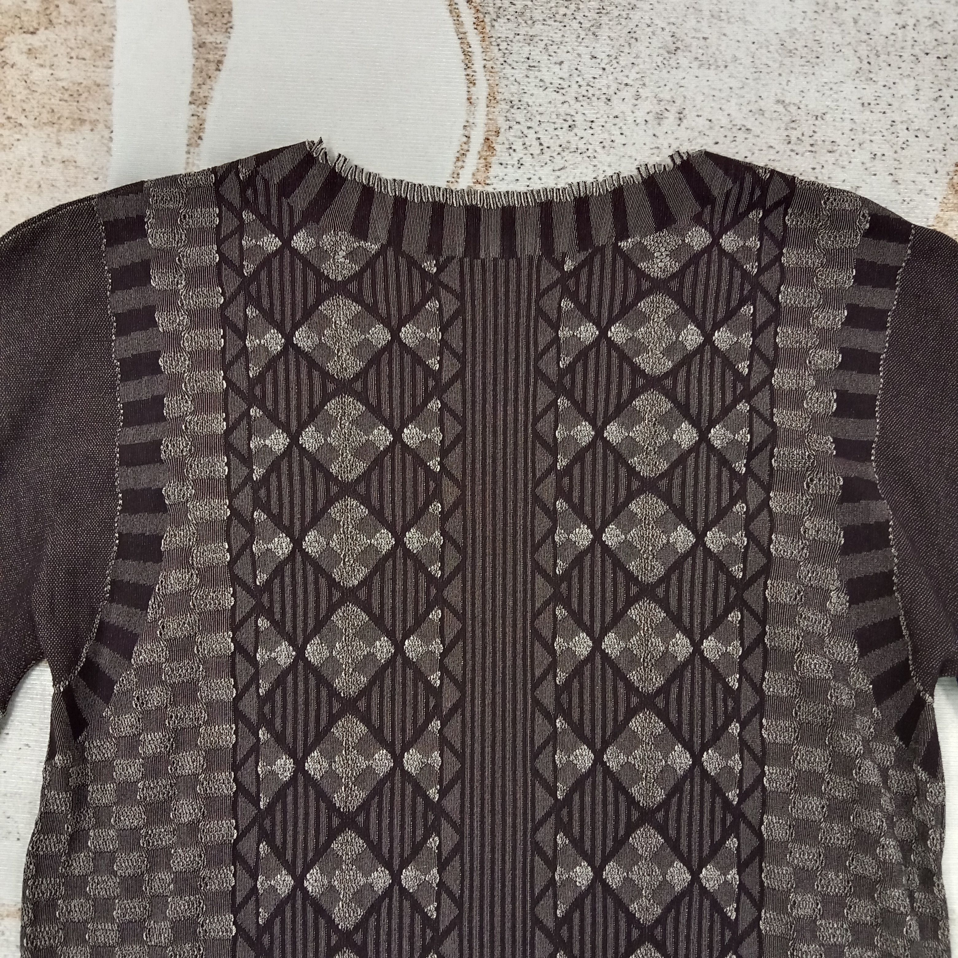 Pleats Please Issey Miyake Pleats Please by Issey Miyake Japanese Tshirt C259N54 Size XS / US 0-2 / IT 36-38 - 6 Thumbnail