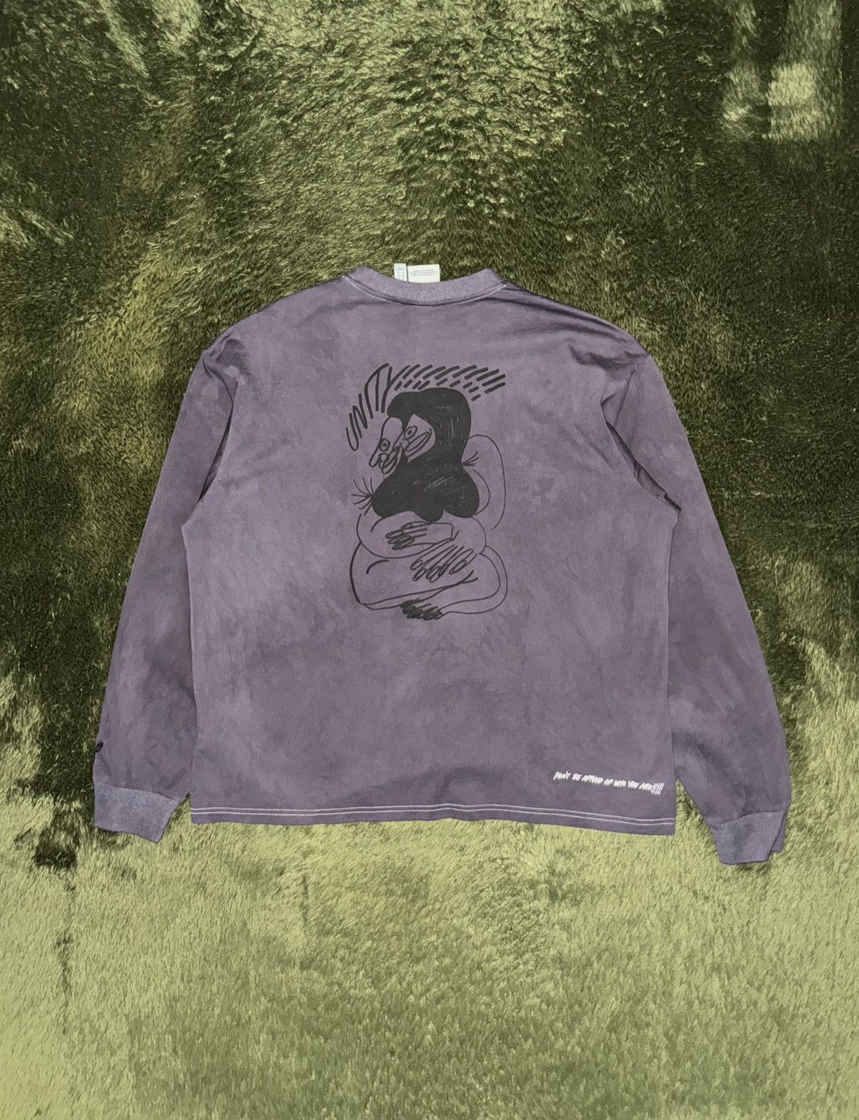 Adidas [XL] Adidas x Unity Skateboarding 20FW Hand-Dyed Long Sleeve Size US XL / EU 56 / 4 - 7 Thumbnail