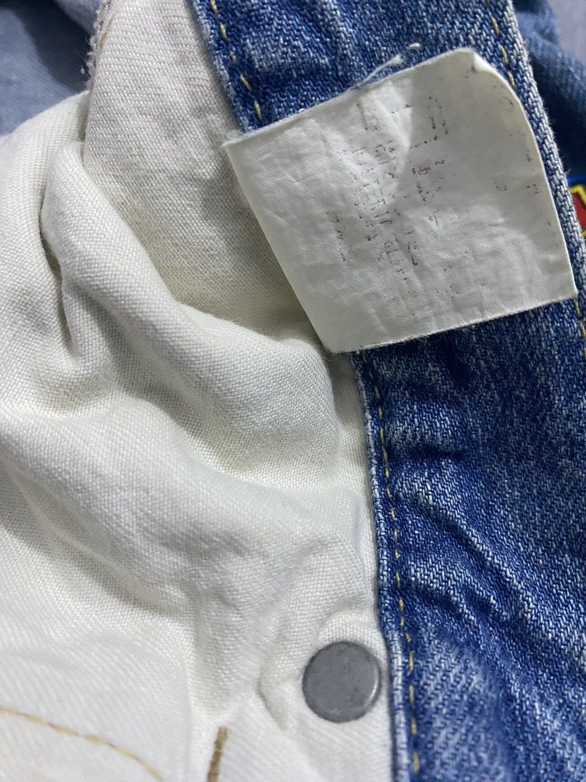Hysteric Glamour Hysteric Glamour Mc5 Patchwork Jeans Size US 31 - 11 Thumbnail
