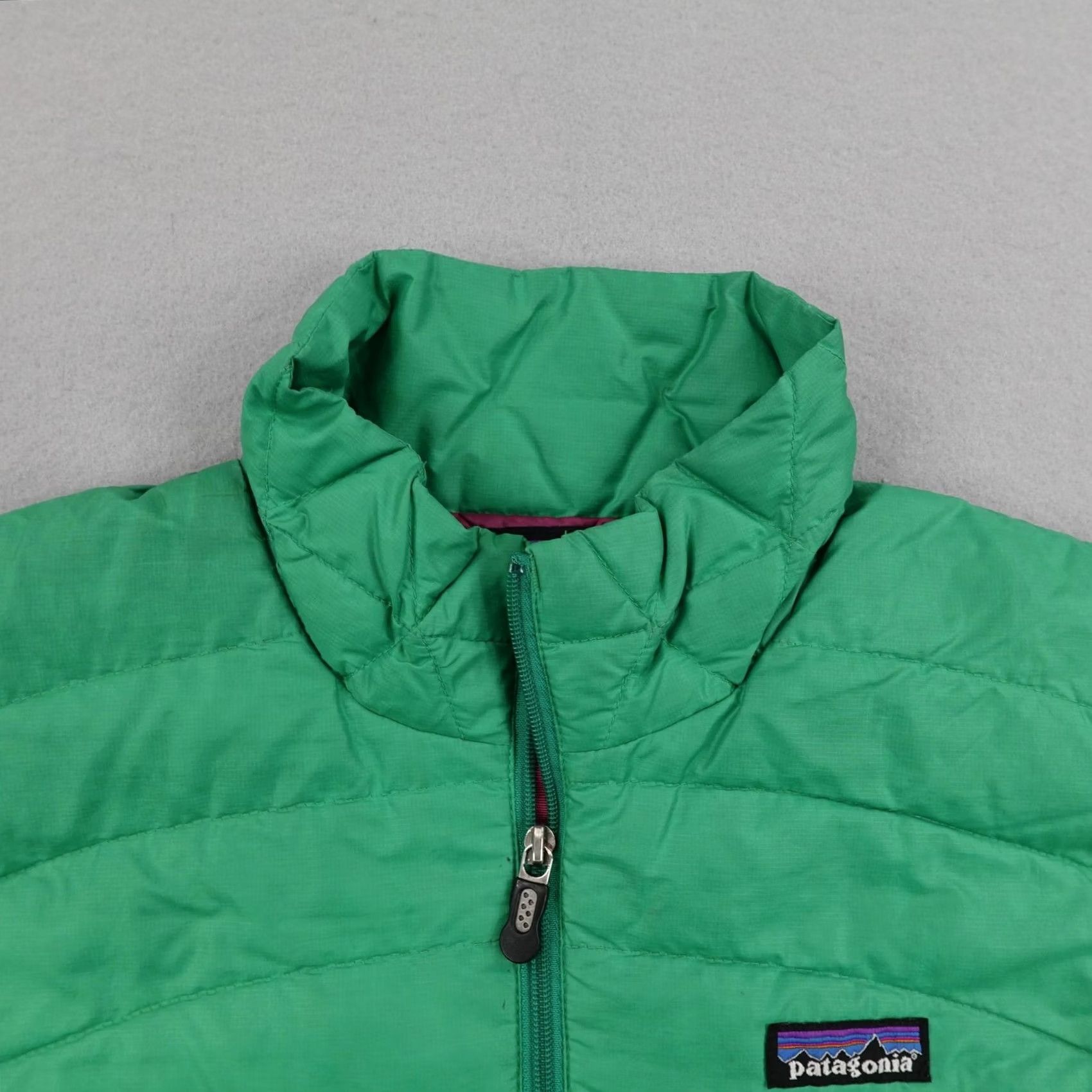Patagonia Patagonia Jacket Womens Small Green Down Puffer Coat Full Zip Insulated Size S / US 4 / IT 40 - 2 Thumbnail