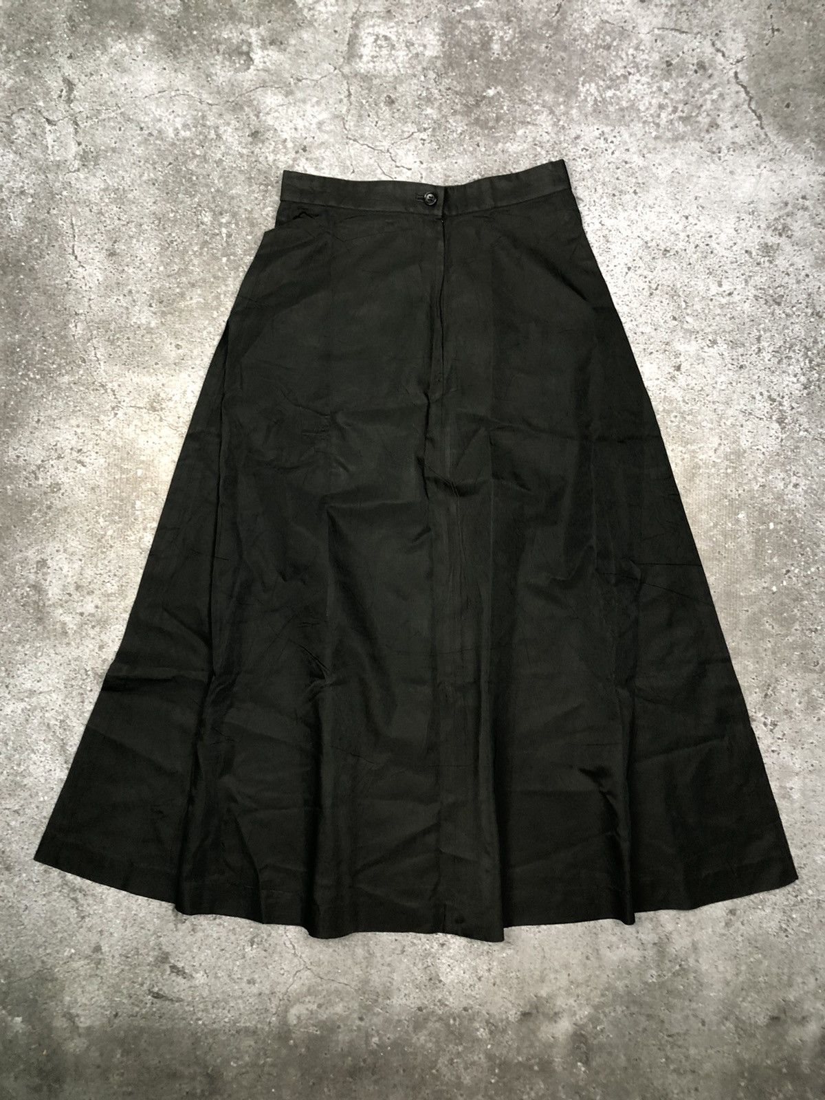 Cheapest Vintage Ined Half Leather Skirt Vintage Ined By Yohji Yamamoto Half Leather Skirt W28