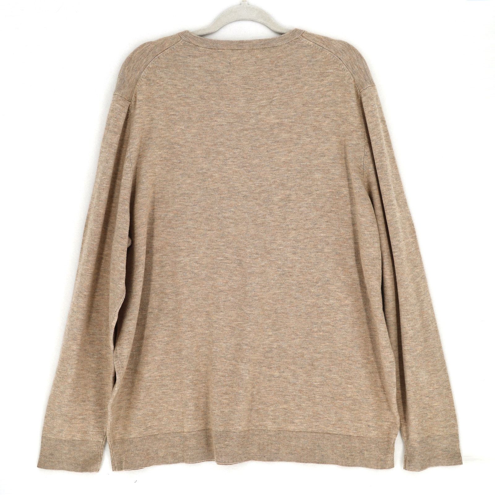 Alfani Alfani Men's Twill Cotton Knit V-Neck Sweater Size XXL Size US XXL / EU 58 / 5 - 4 Thumbnail