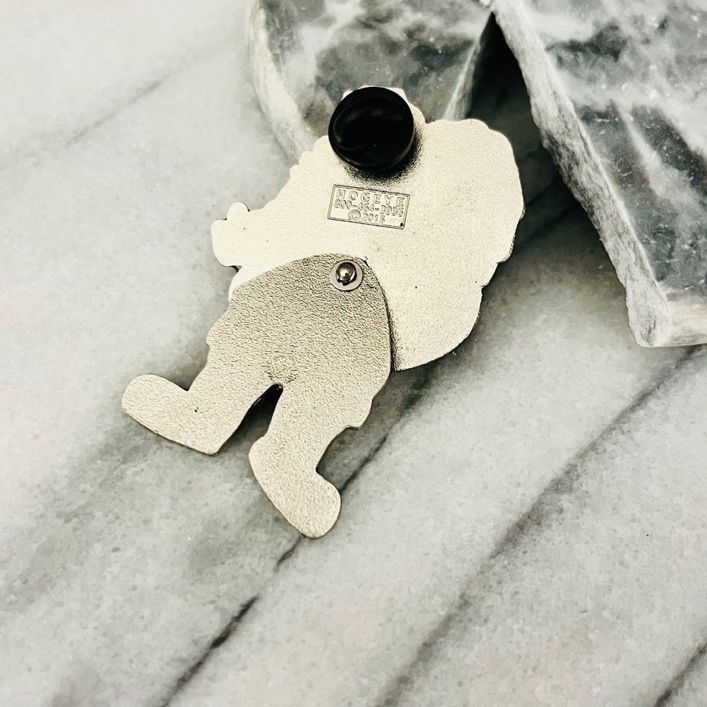 Jewelry Hogeye Santa Brooch Pin Articulated Swivel Legs Size ONE SIZE - 4 Thumbnail
