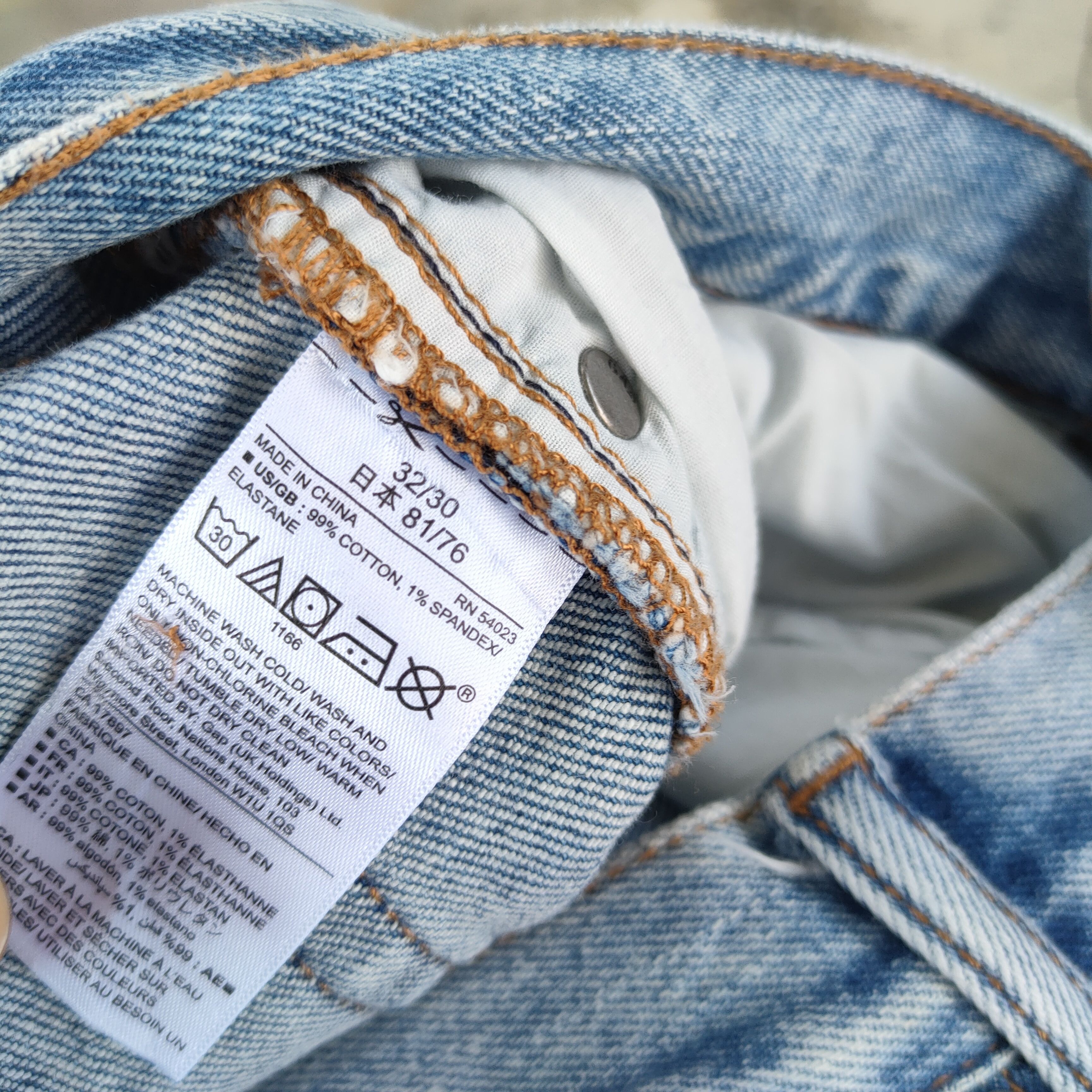 Japanese Brand VINTAGE JAPANESE FADED DISTRESSED JEANS PANTS Size US 32 / EU 48 - 11 Thumbnail