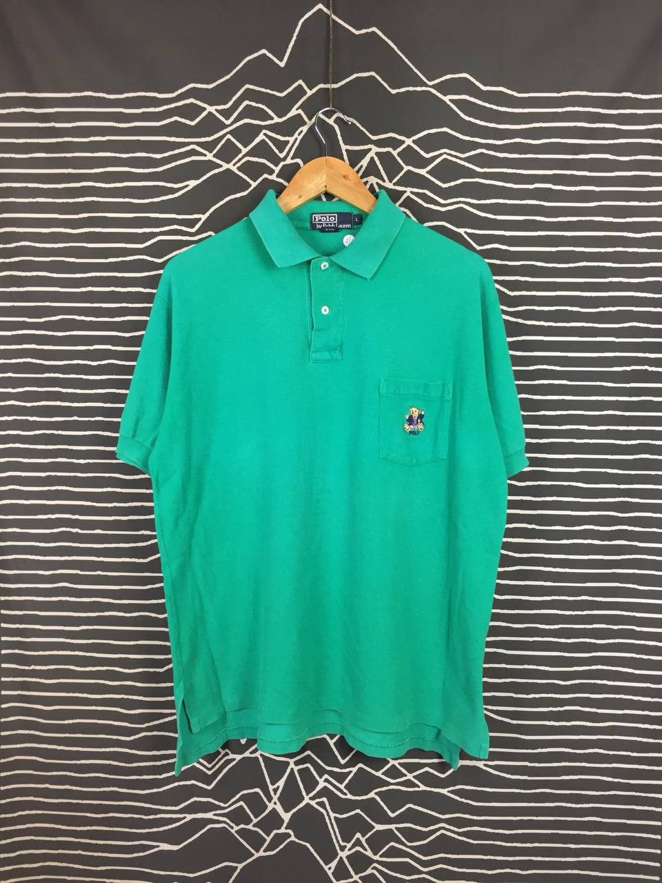 Polo Ralph Lauren Vtg Polo Ralph Lauren Polo Bear Made In Usa Polo Shirt Size US L / EU 52-54 / 3 - 2 Thumbnail
