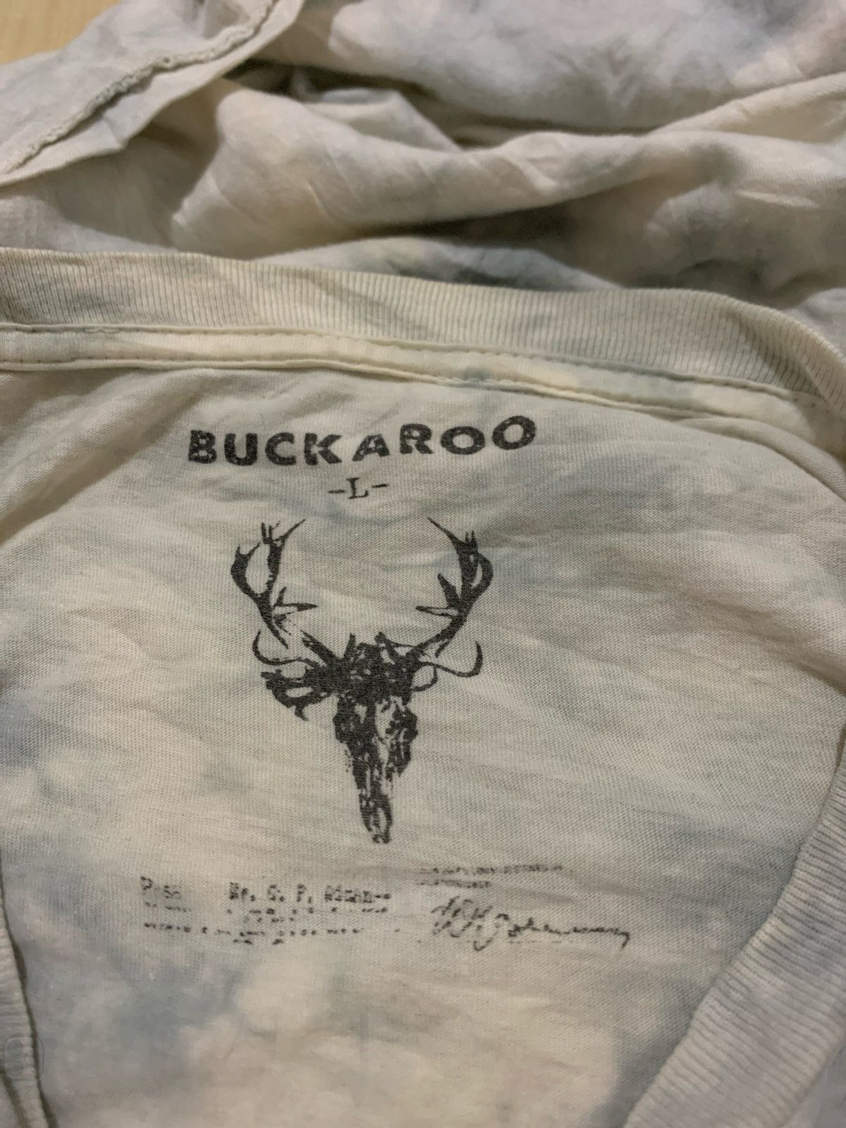 Hysteric Glamour × If Six Was Nine × Japanese Brand Y2k Buckaroo First Selection Ifsixwasnine Tshirt Size US L / EU 52-54 / 3 - 4 Thumbnail