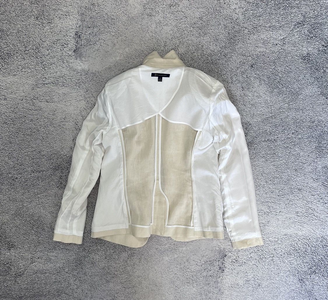 Brooks Brothers Brooks Brothers Women Blazer 100% Linen Made In Philippines Size S / US 4 / IT 40 - 15 Thumbnail