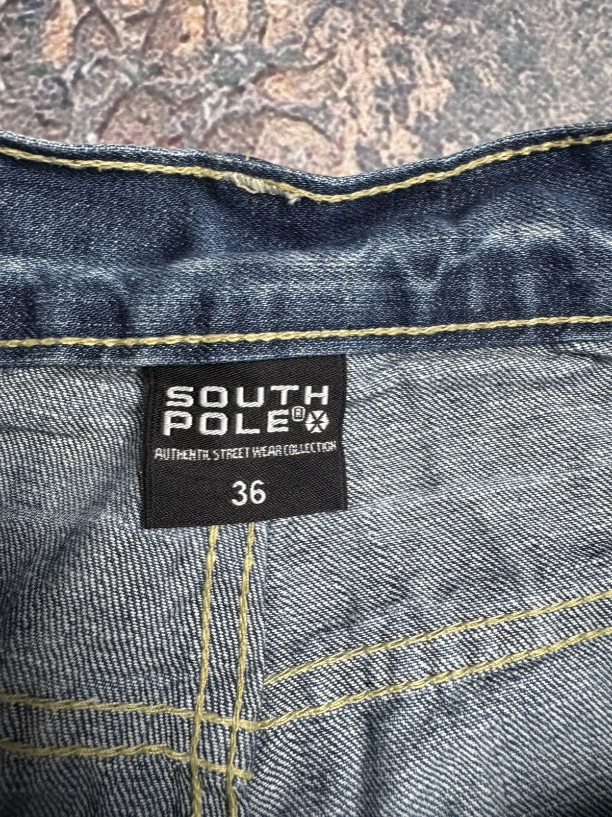 Southpole Southpole shorts, vintage hip hop baggy jeans, 90s size W 36 Size US 36 / EU 52 - 8 Thumbnail