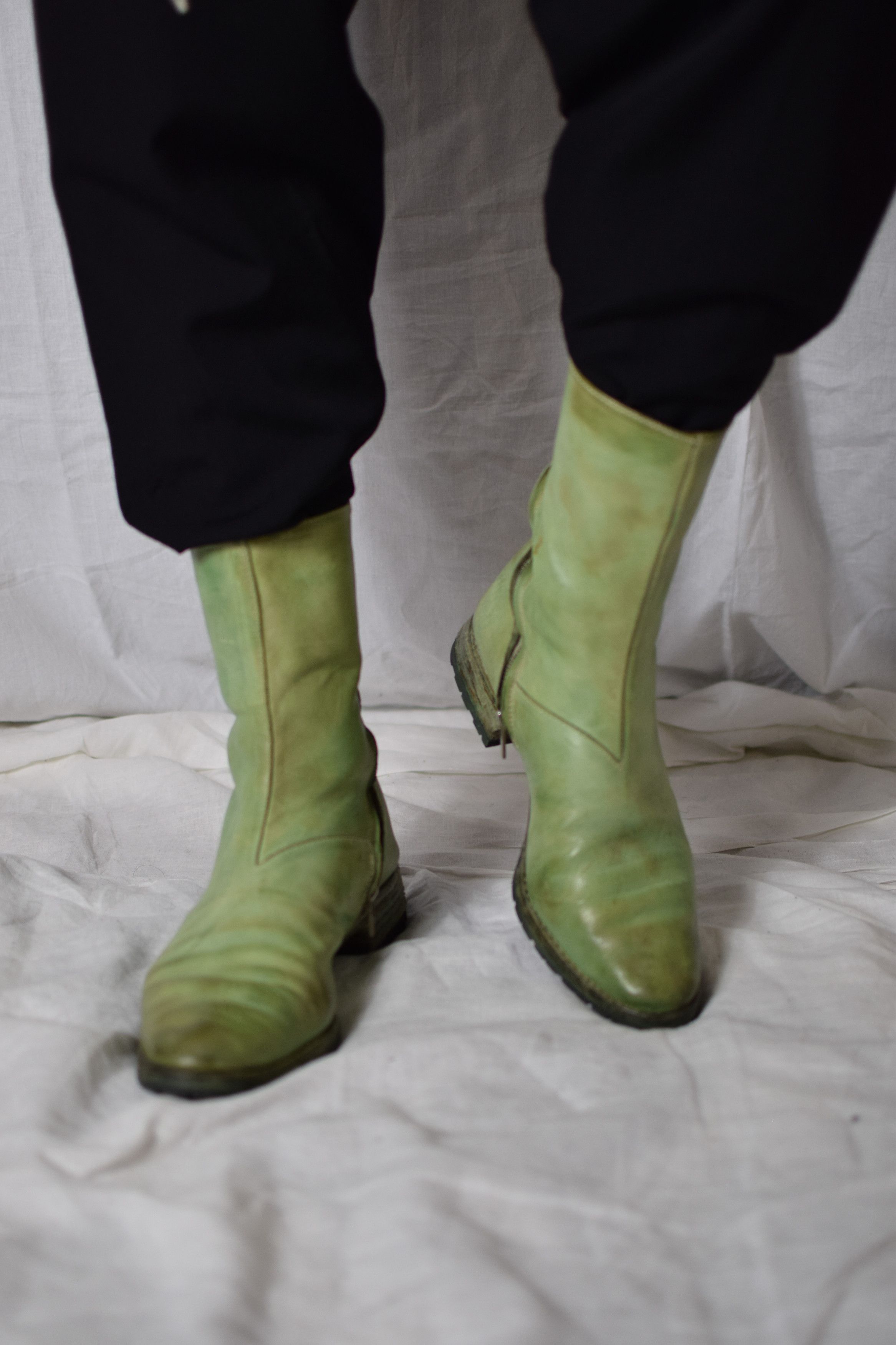 Carol Christian Poell CCP Col. 06 Green Tornado Boots | Grailed Carol Christian Poell CCP Col. 06 Green Tornado Boots | Grailed