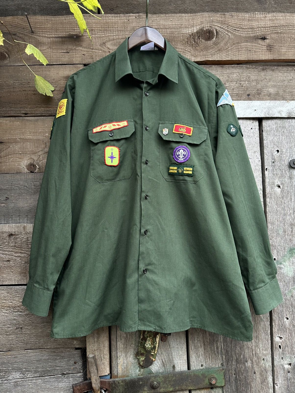 Vintage Vintage Boy Scout Uniform Shirt Size US XL / EU 56 / 4 - 1 Thumbnail