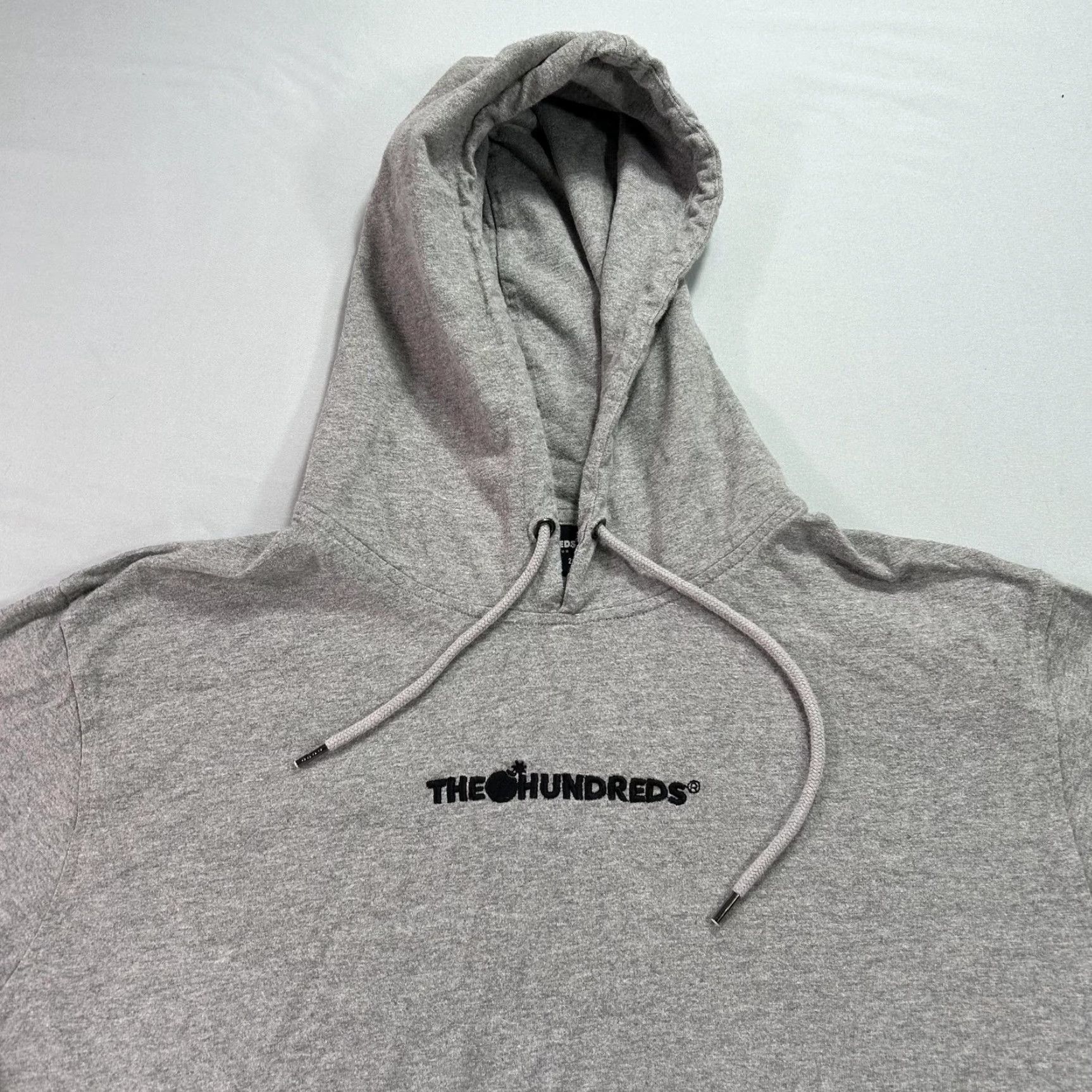 The Hundreds The Hundreds Hoodie Gray Black XL Pullover Hooded Sweatshirt Streetwear Mens Size US XL / EU 56 / 4 - 3 Thumbnail