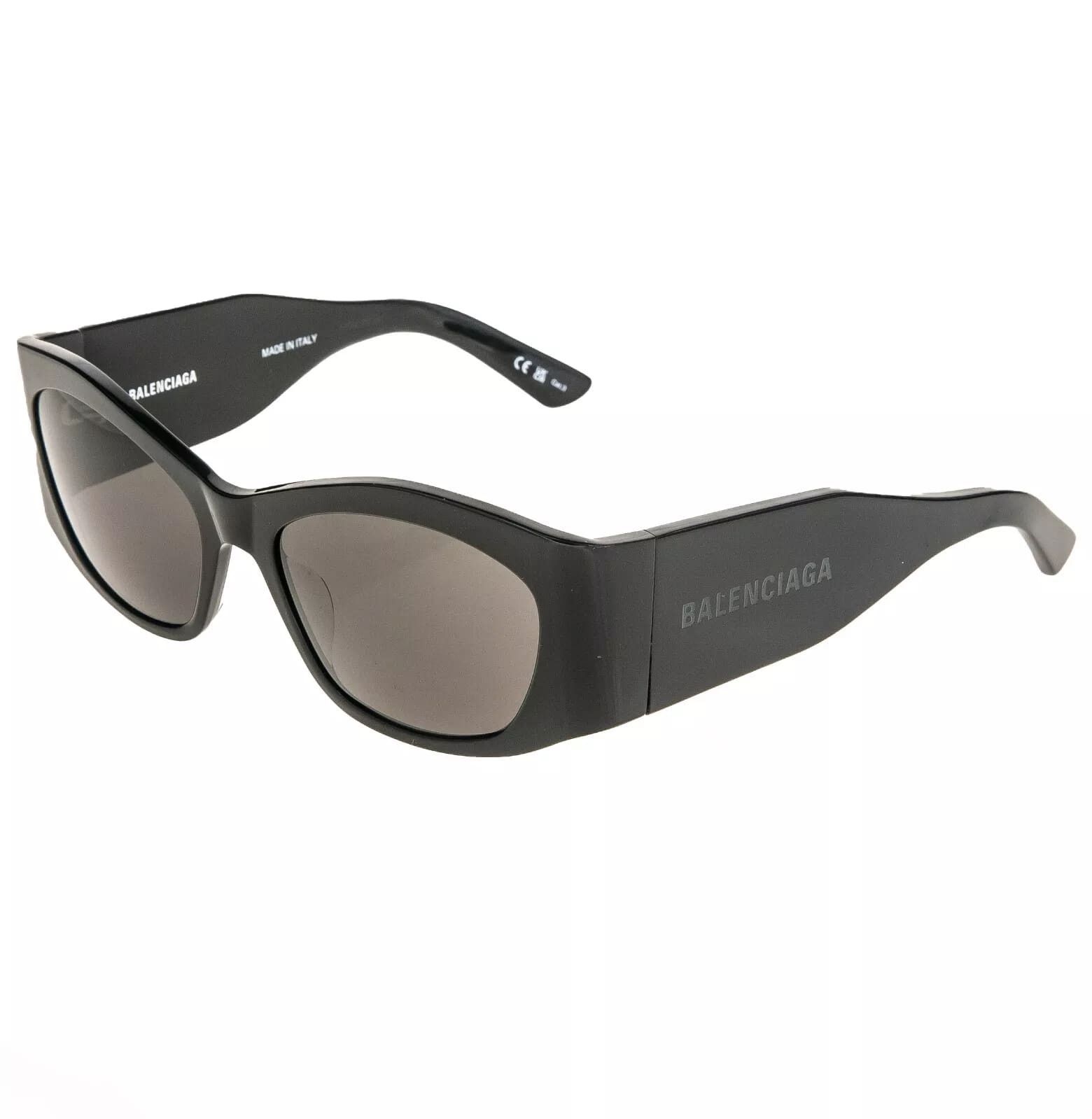Balenciaga BALENCIAGA PANTHER 0329 Black Fashion Sunglass BB0329S 001 Size ONE SIZE - 7 Thumbnail