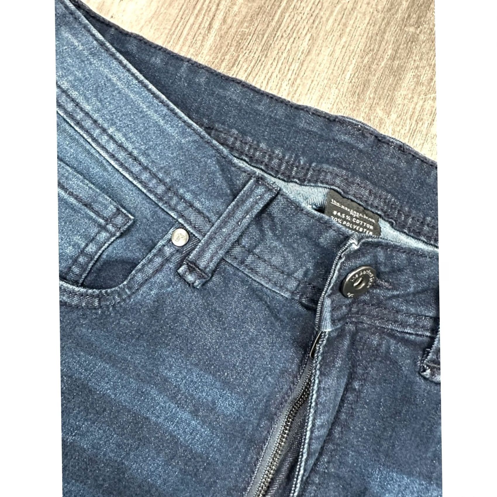 Vintage The Perfect Jean Nyc Athletic Fit Jeans - 30x34 Men Blue Tapered Regular 30 Inseam 34 Mens Jeans NYC Size US 30 / EU 46 - 6 Thumbnail