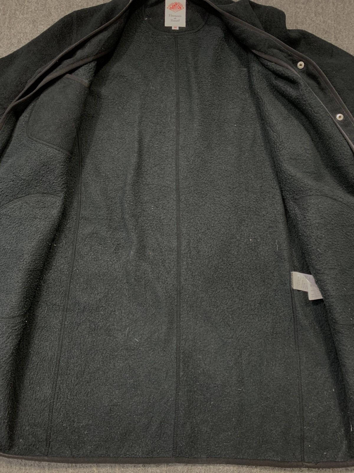 Danton × Vintage Danton France Vetements de Travail Fleece Button Up Jacket Size US S / EU 44-46 / 1 - 6 Thumbnail