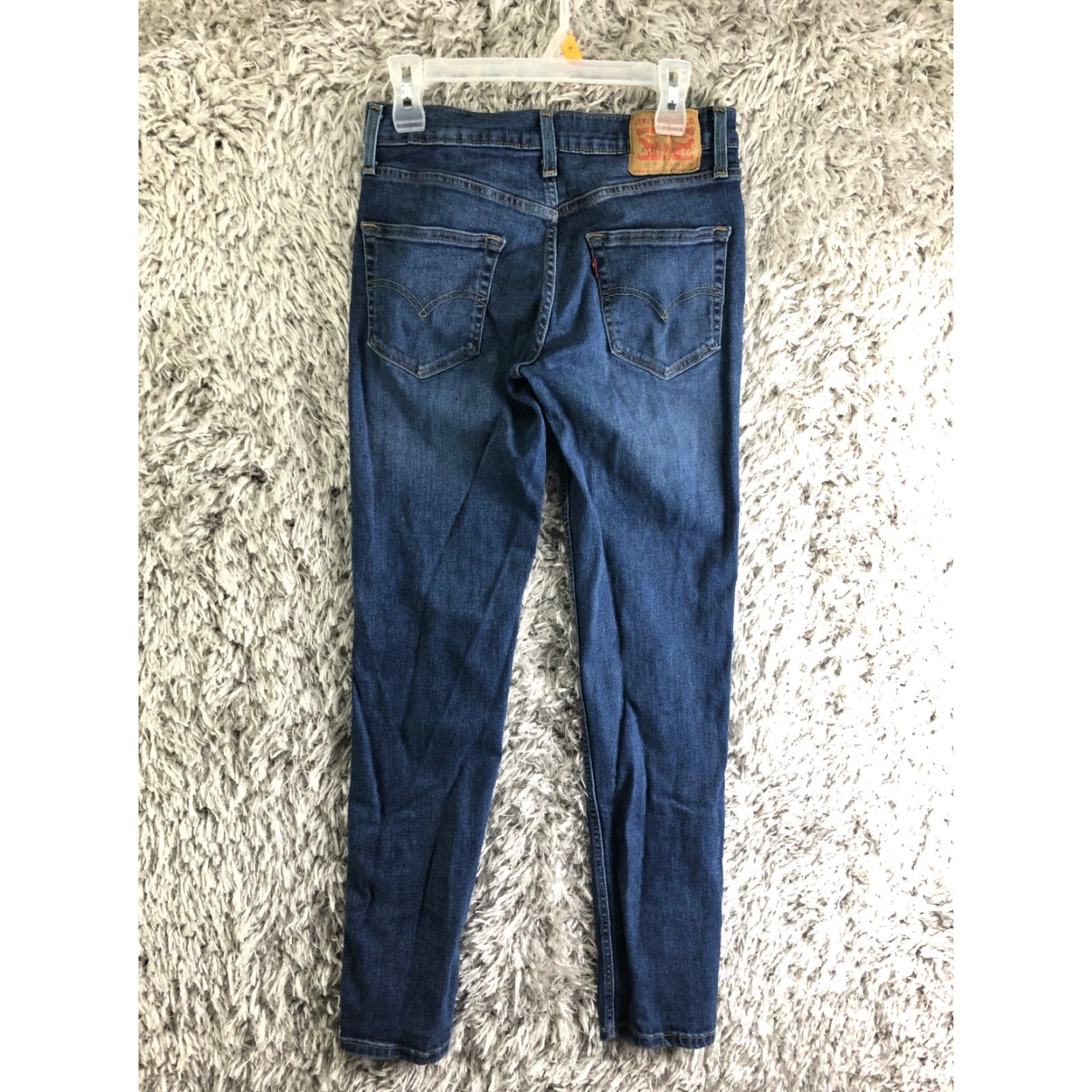 Levi's Levi's 511 Jeans Mens 29x32 Mid Rise Tapered Leg Medium Wash Blue Denim Jeans Size US 29 - 5 Thumbnail