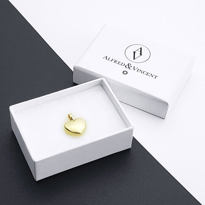 Other Puffed Heart Love Charm Real 14k Yellow Gold 18x14mm Pendant Size ONE SIZE - 1 Thumbnail