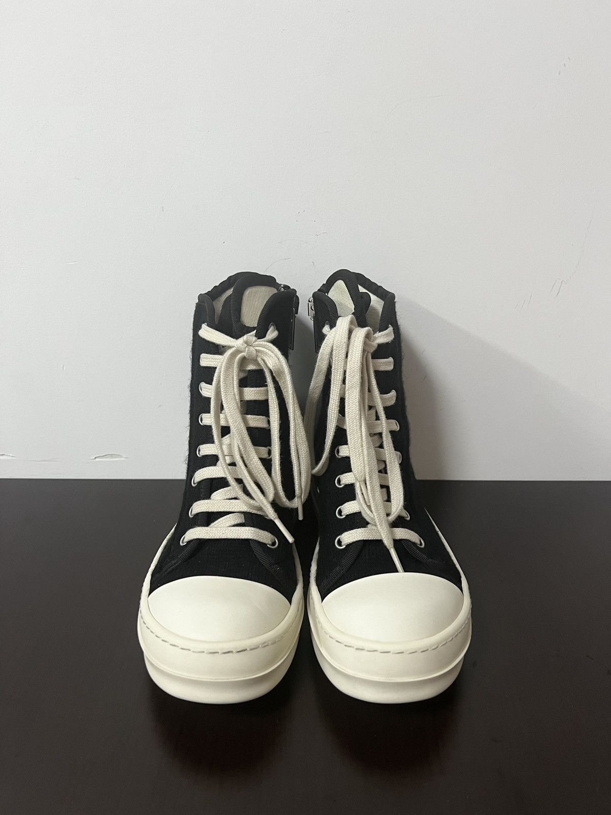 Rick Owens Drkshdw Rick owens ramones high top sneakers sz 36 Size US 6 / IT 36 - 3 Thumbnail