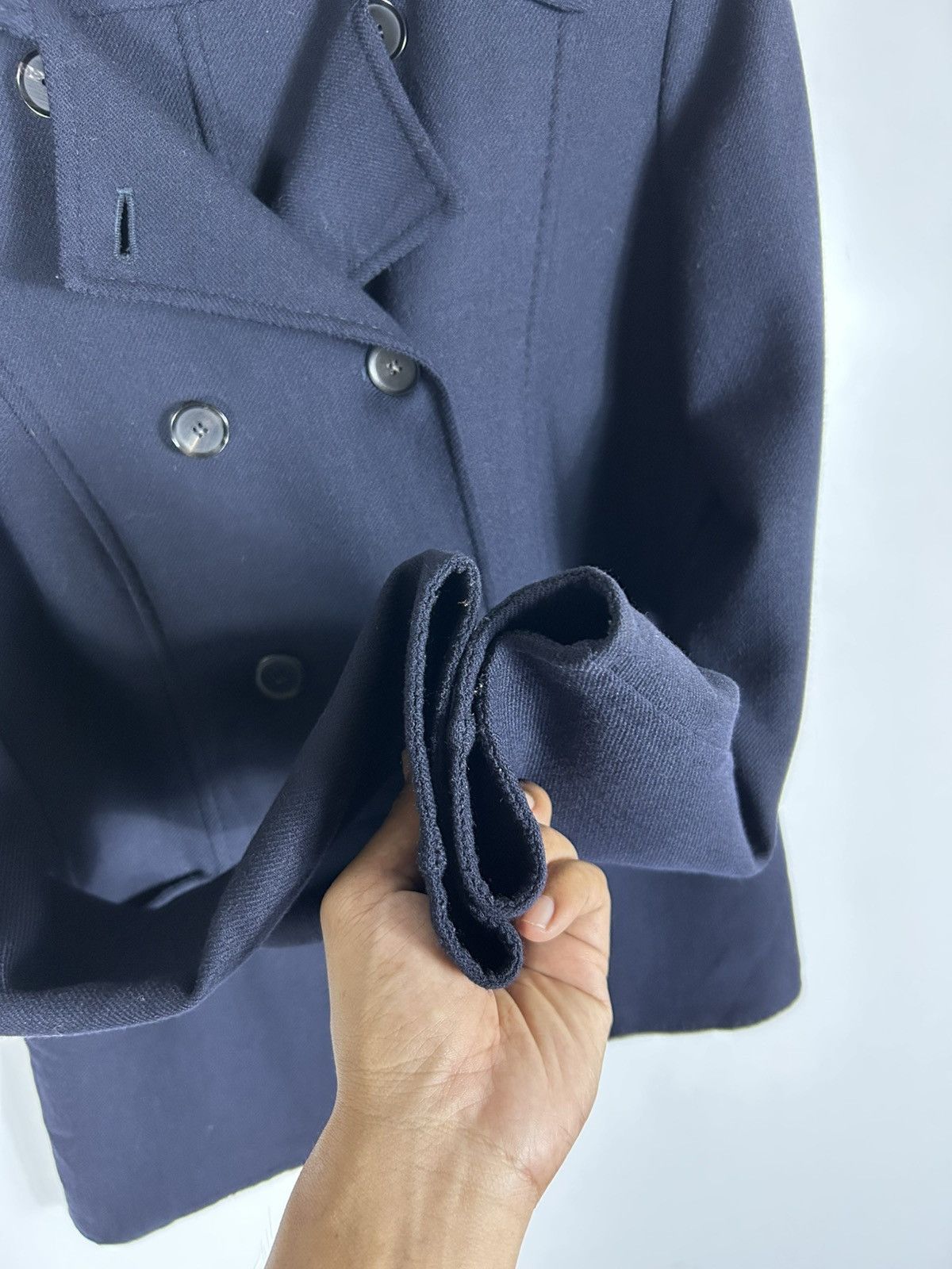 Herno 🔥Luxury Herno Wool Double Breast Coat Jacket Size S / US 4 / IT 40 - 8 Thumbnail
