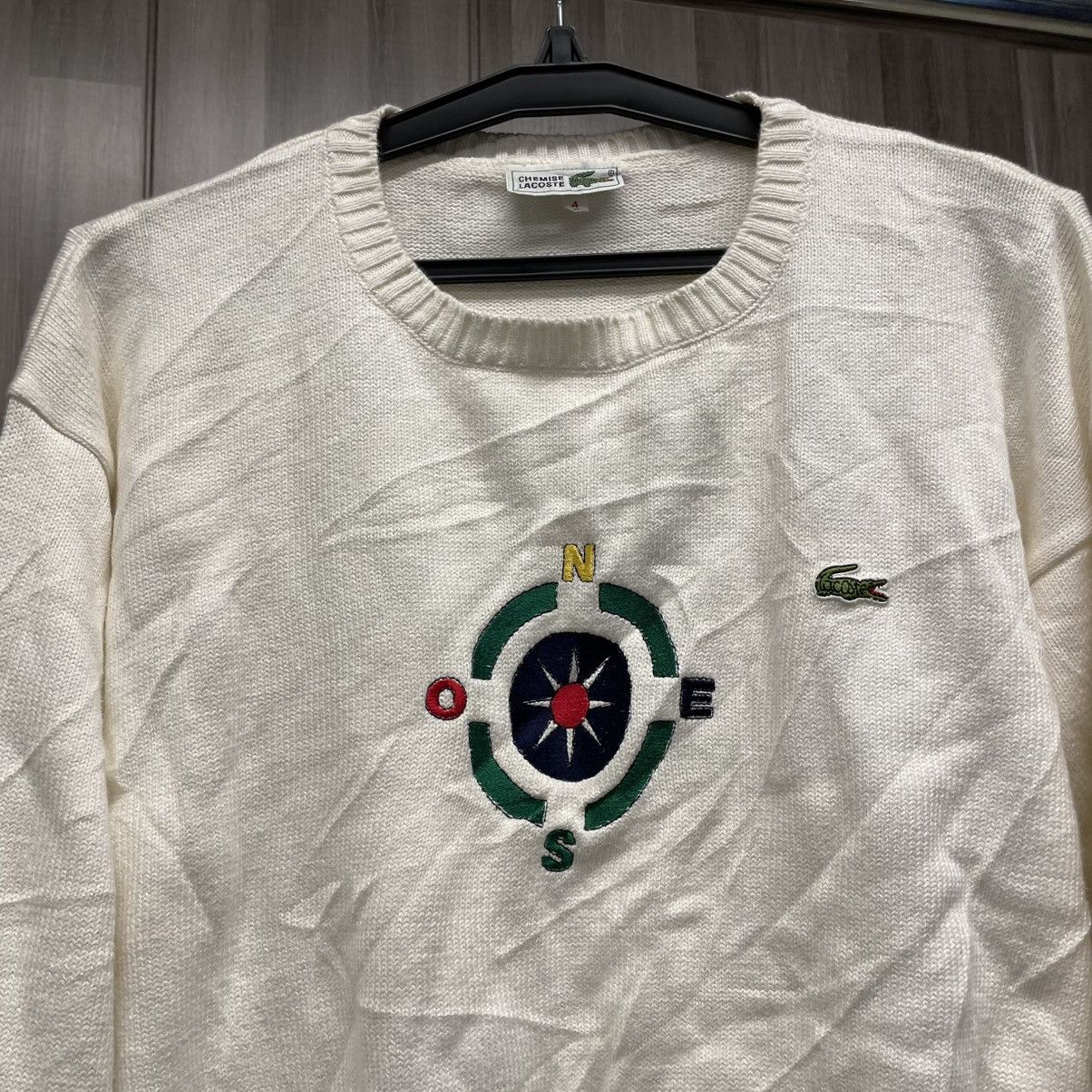 Lacoste Vintage Chemise Lacoste Sweater Size US L / EU 52-54 / 3 - 2 Thumbnail