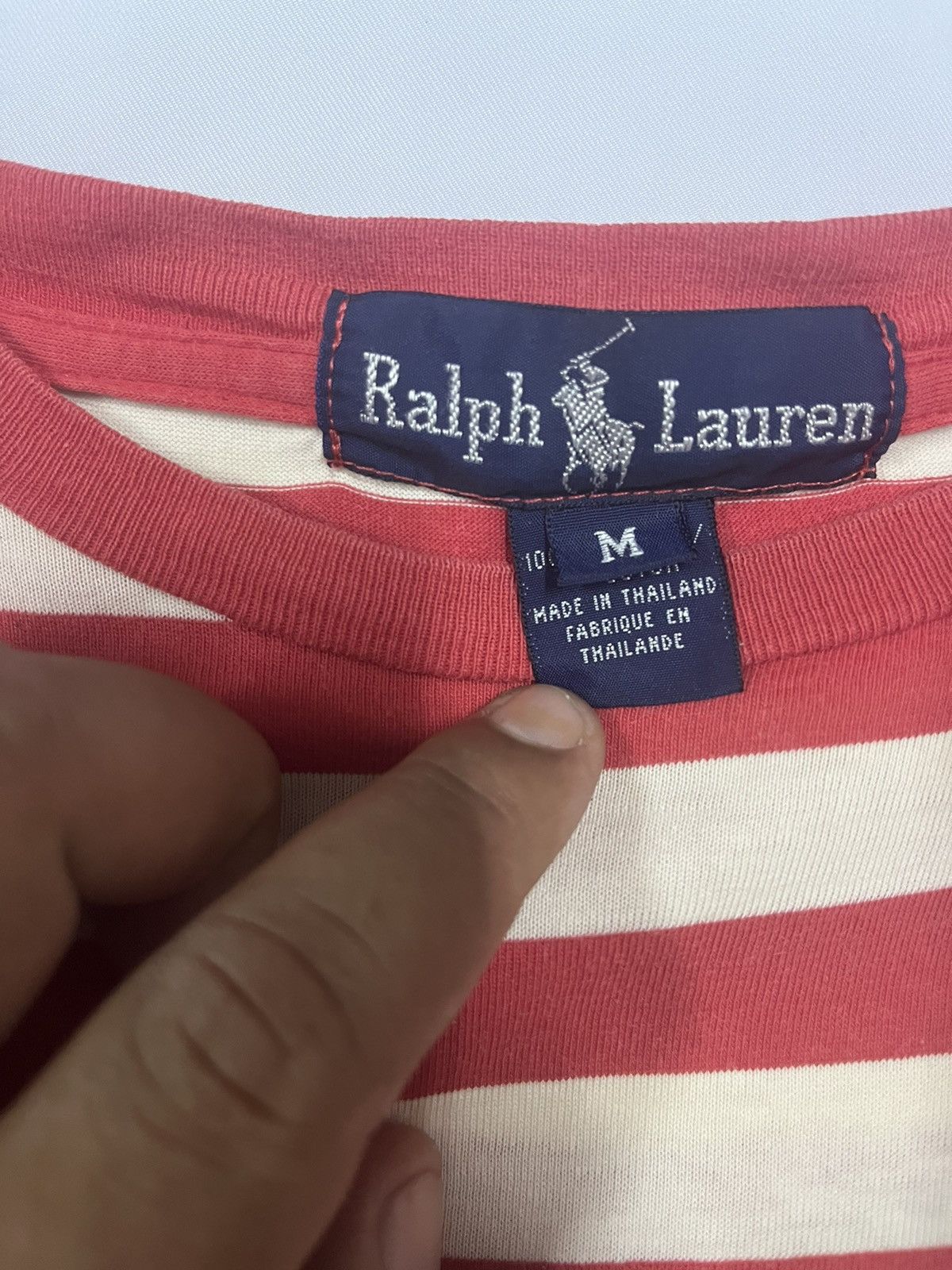 Polo Ralph Lauren × Vintage Vintage🔥 polo ralph lauren pocket tee Size US M / EU 48-50 / 2 - 9 Thumbnail