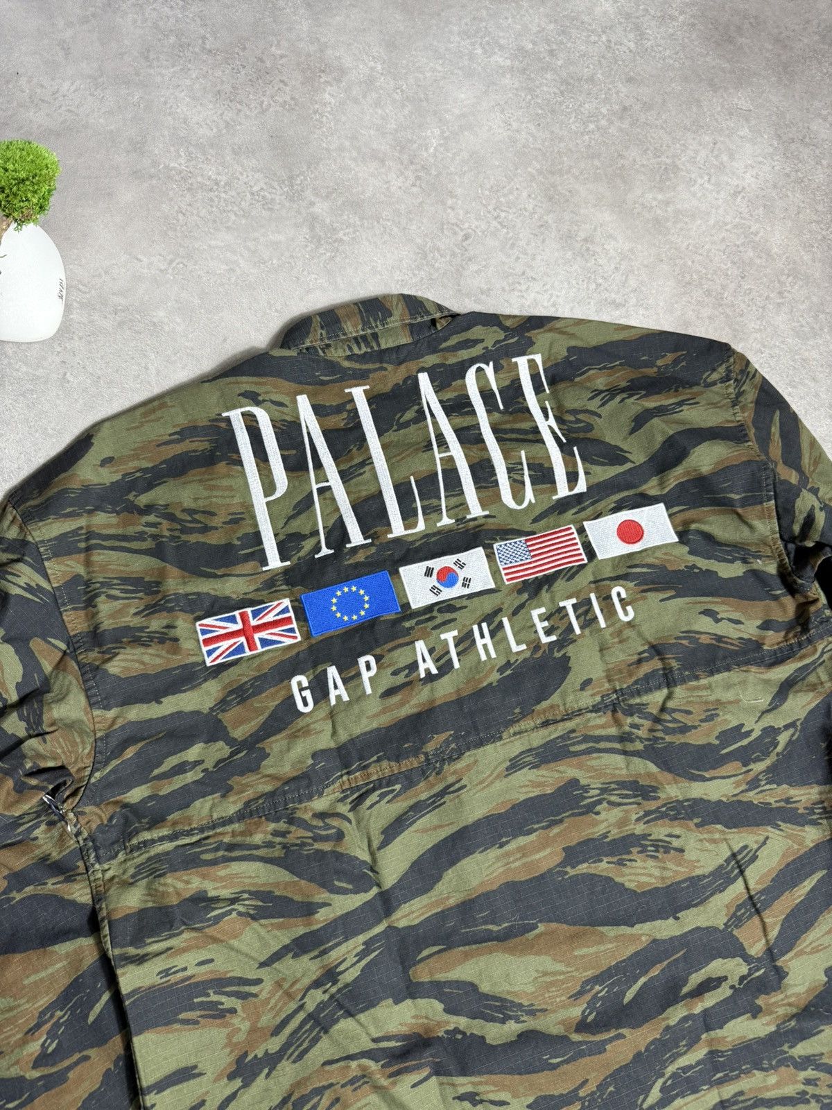Gap × Palace Palace x Gap Shirt Long Sleeve Oversize Fit Camo Size US M / EU 48-50 / 2 - 2 Thumbnail