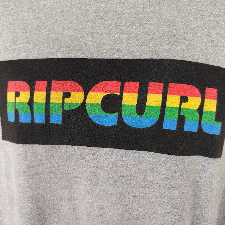 Rip Curl Rip Curl T Shirt Mens Size Medium Gray Rainbow Hawaii Hawaiian Surfing Surfer Shirt Mens Size US L / EU 52-54 / 3 - 3 Thumbnail