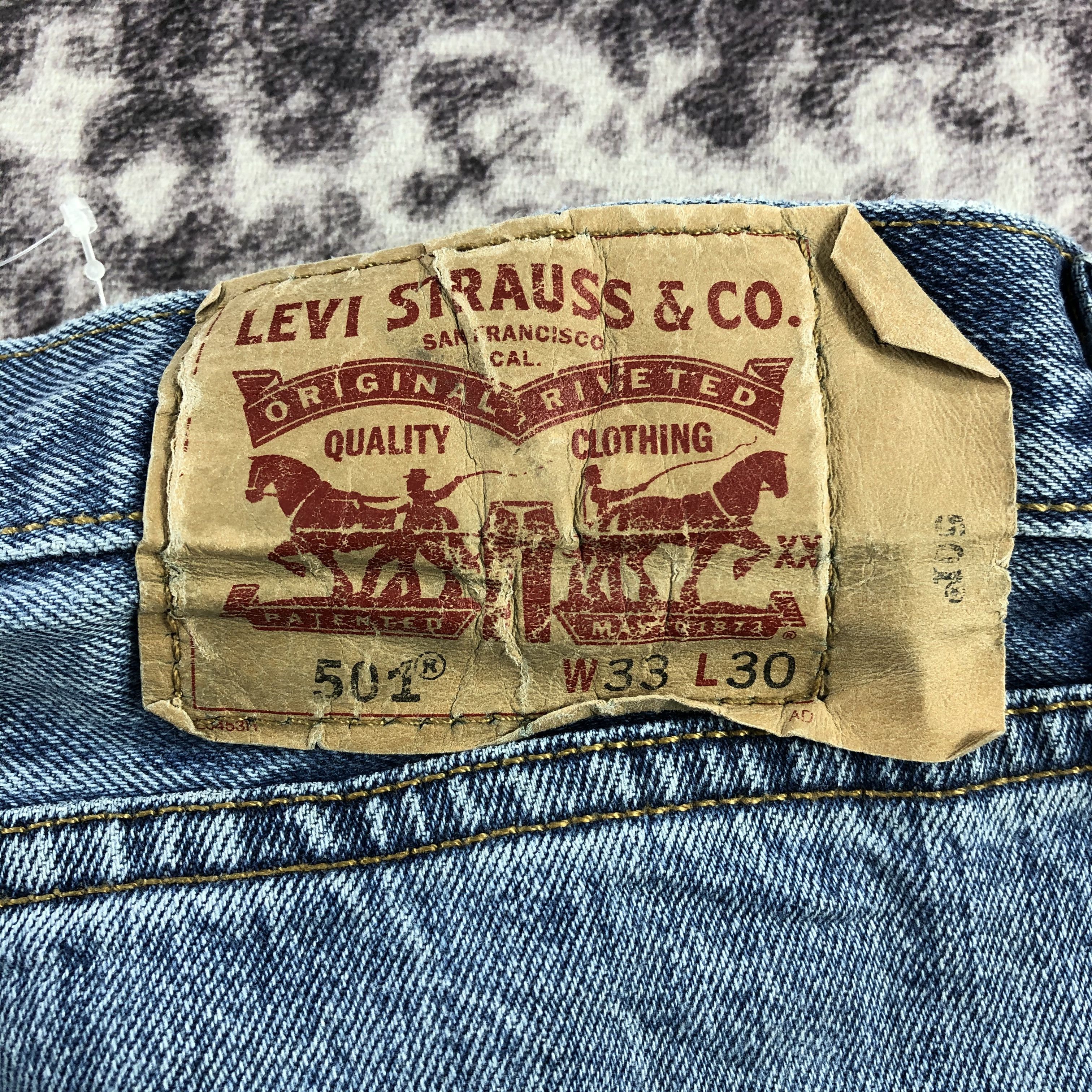 Levi's × Vintage Vintage Blue Wash Levis 501 Jeans-JM2862 Size US 34 / EU 50 - 7 Thumbnail
