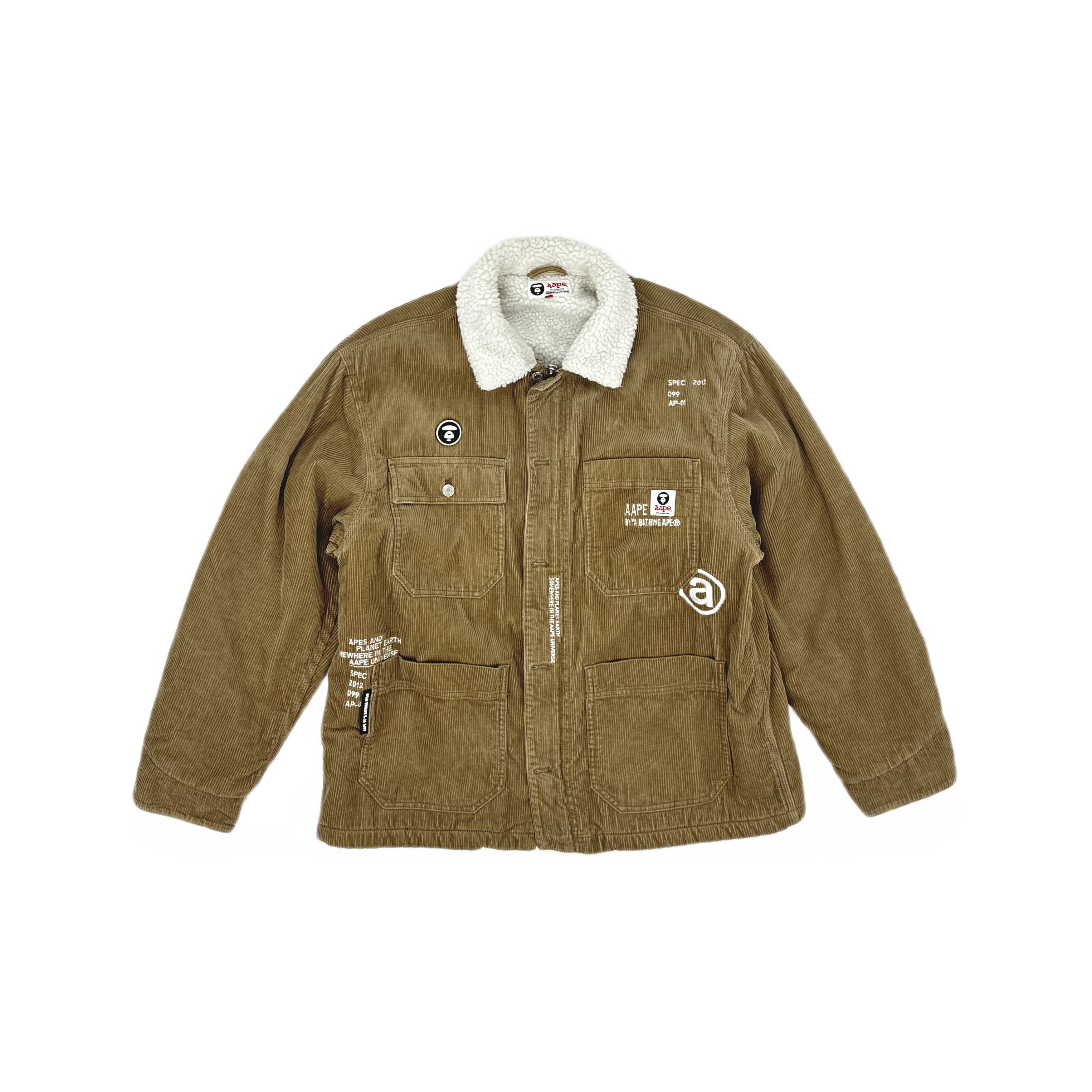 Aape Aape Corduroy Sherpa Jacket Size XL Size US XL / EU 56 / 4 - 1 Thumbnail