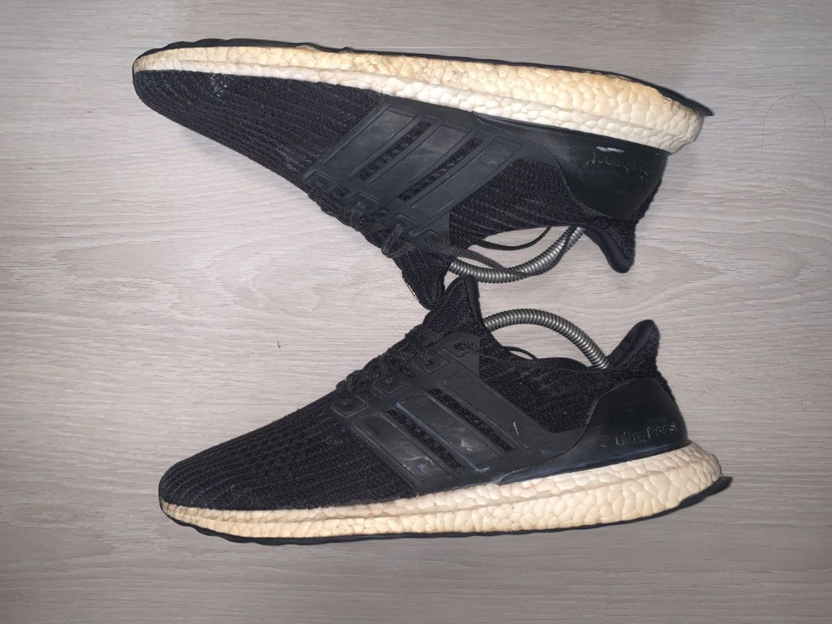 Adidas Adidas UltraBoost 4.0 Black White Core Sneaker Shoes BB6149 Size US 9.5 / EU 42-43 - 7 Thumbnail