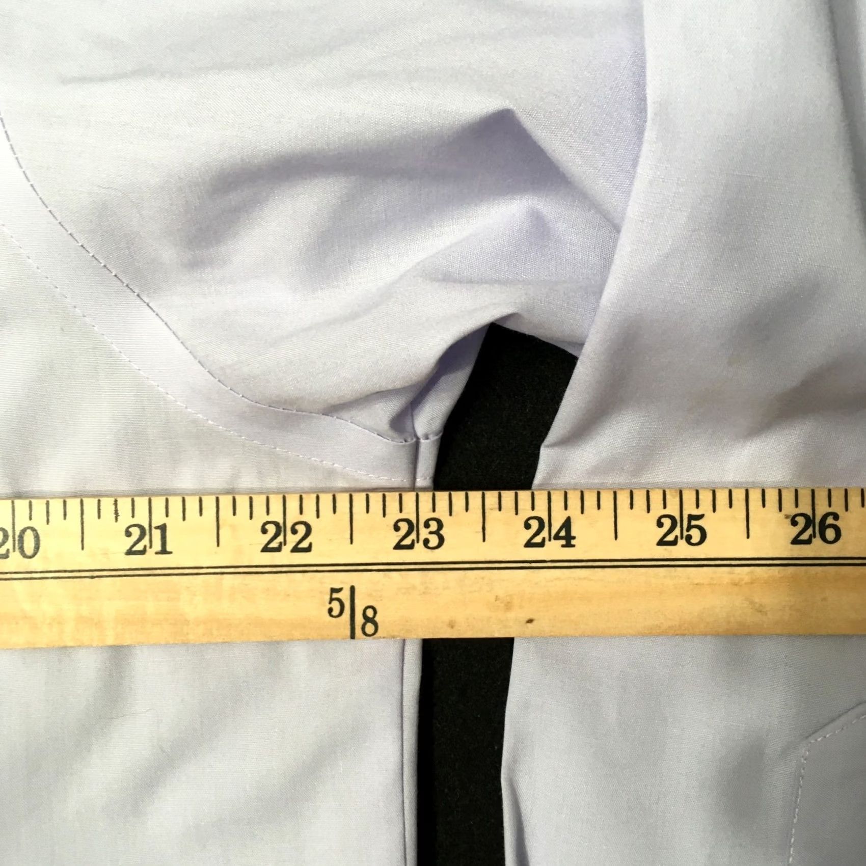 Stafford Stafford Shirt Mens 16 32-33 Wrinkle Free Button Down light colored lavender Size US L / EU 52-54 / 3 - 6 Thumbnail