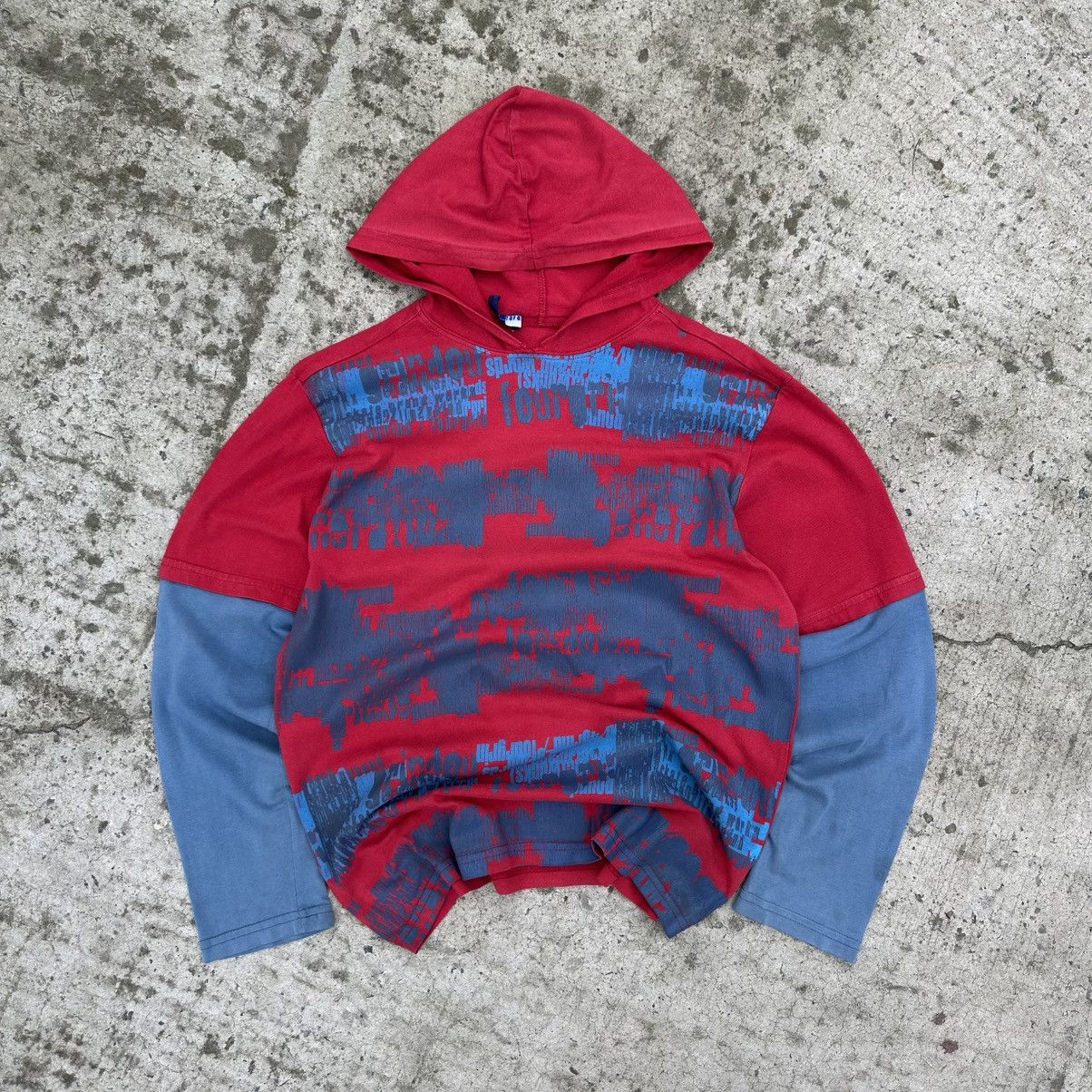 Issey Miyake Vintage George Long-sleeve T-shirt With Hood Y2K Size XS - S Size US XS / EU 42 / 0 - 1 Thumbnail