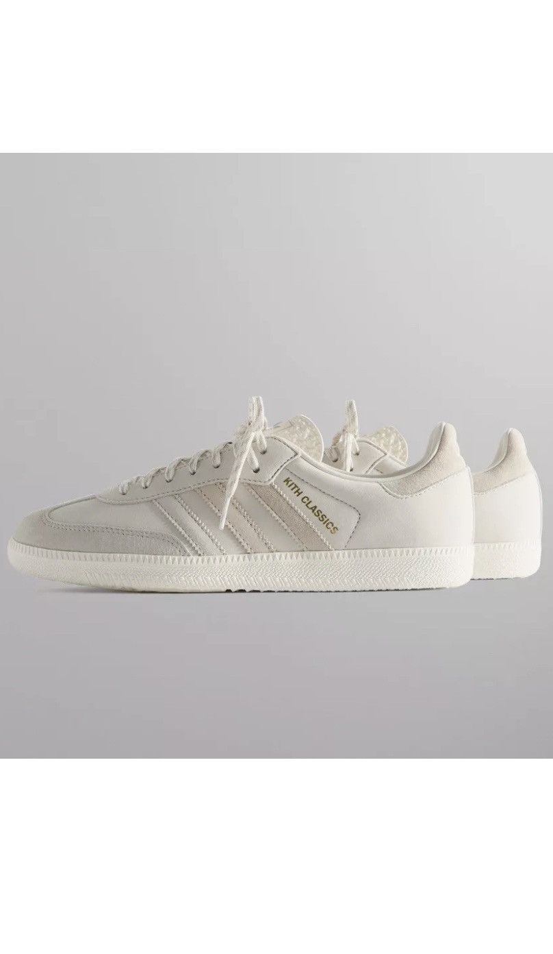 Kith x Adidas Samba OG Cloud White Orbit Grey