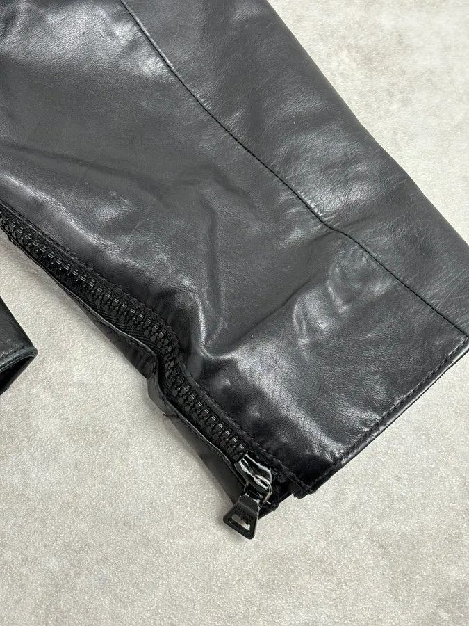 Prada AW2009 Prada Black Padded Leather Biker Jacket Size US M / EU 48-50 / 2 - 9 Thumbnail