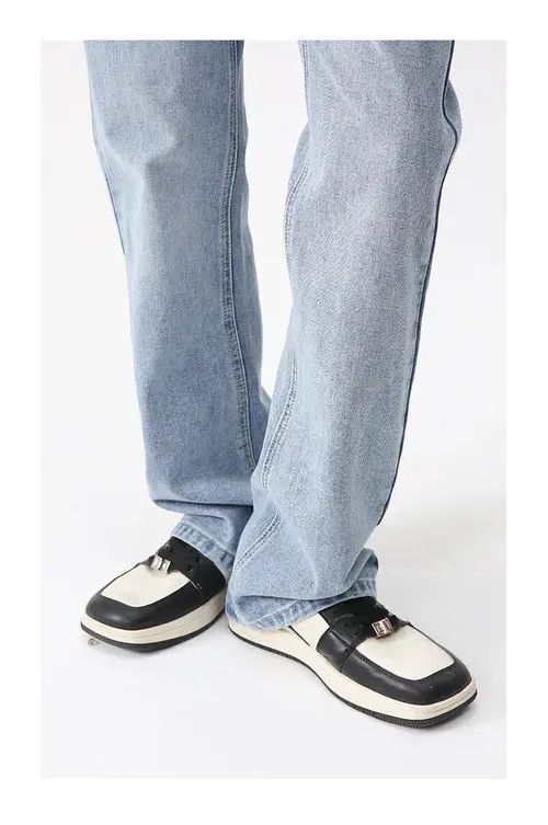 Other Vintage Washed Straight Stretch Bootcut Jeans Size US 32 / EU 48 - 6 Thumbnail