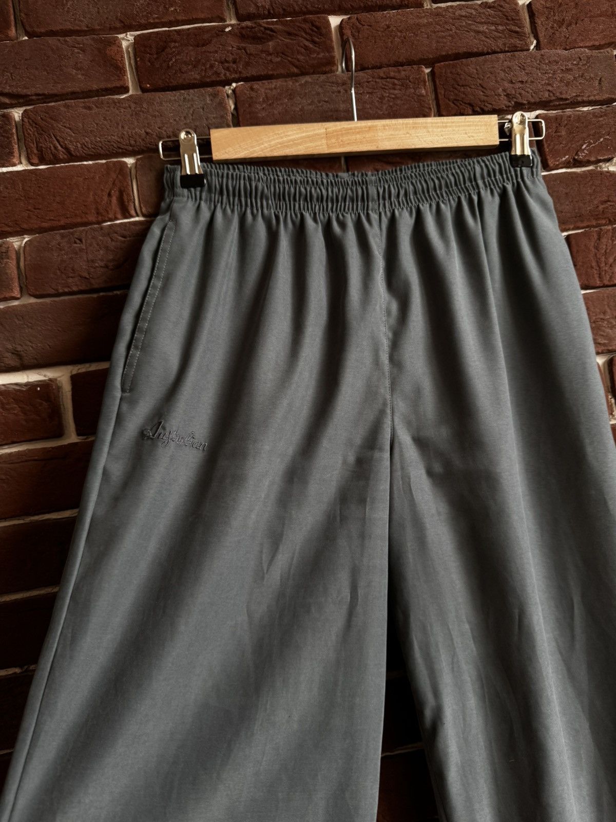 Vintage Vintage Australian 90s Track Pants 50IT gray Gabber Wear Size US 34 / EU 50 - 3 Thumbnail