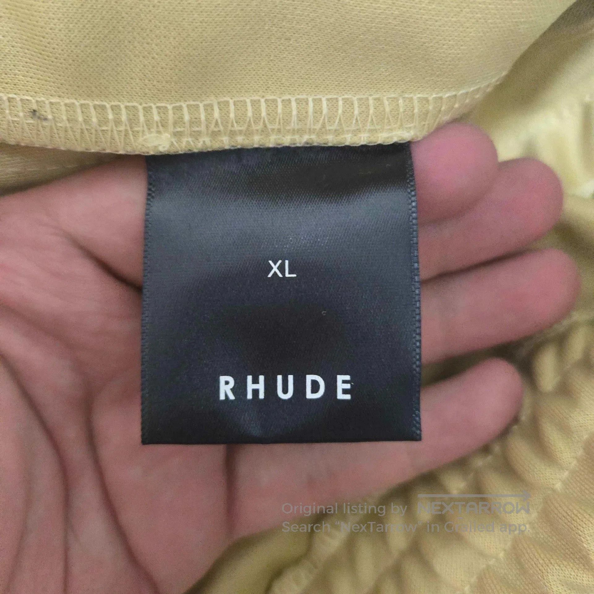 Rhude rhude green striped pants with gold details. Size US 34 / EU 50 - 5 Thumbnail