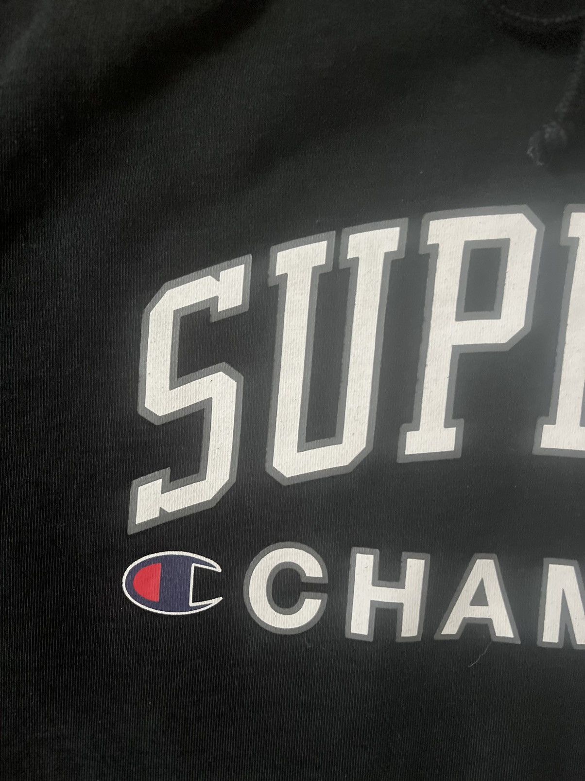 Champion × Supreme Supreme Champion Hooded Sweatshirt Size US L / EU 52-54 / 3 - 9 Thumbnail