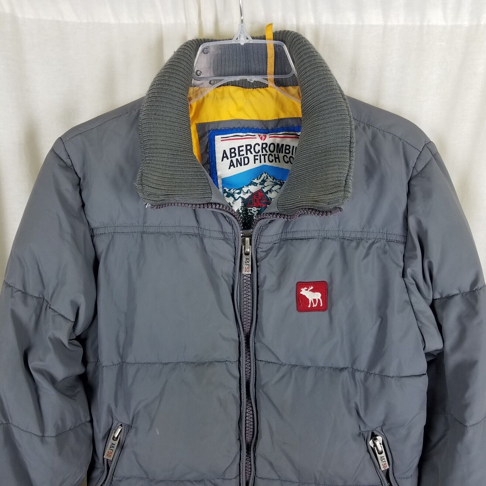 Abercrombie & Fitch Vtg A&F Abercrombie & Fitch Down Puffer Jacket Parka 90s Y2K Size US S / EU 44-46 / 1 - 2 Thumbnail