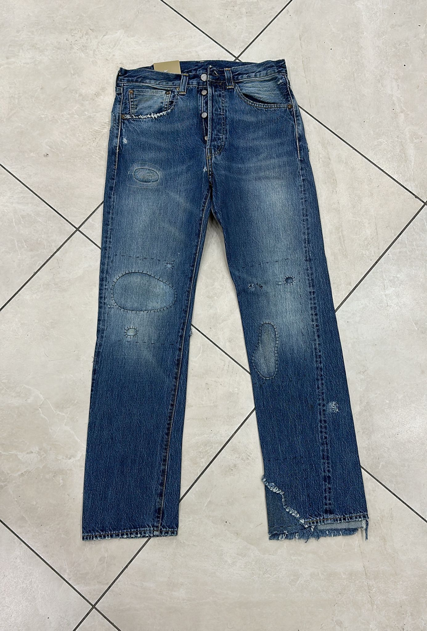 Levi's Vintage Clothing LVC Levi's Vintage Clothing 1947 501XX BigE Selvedge Jeans Size US 31 - 1 Thumbnail