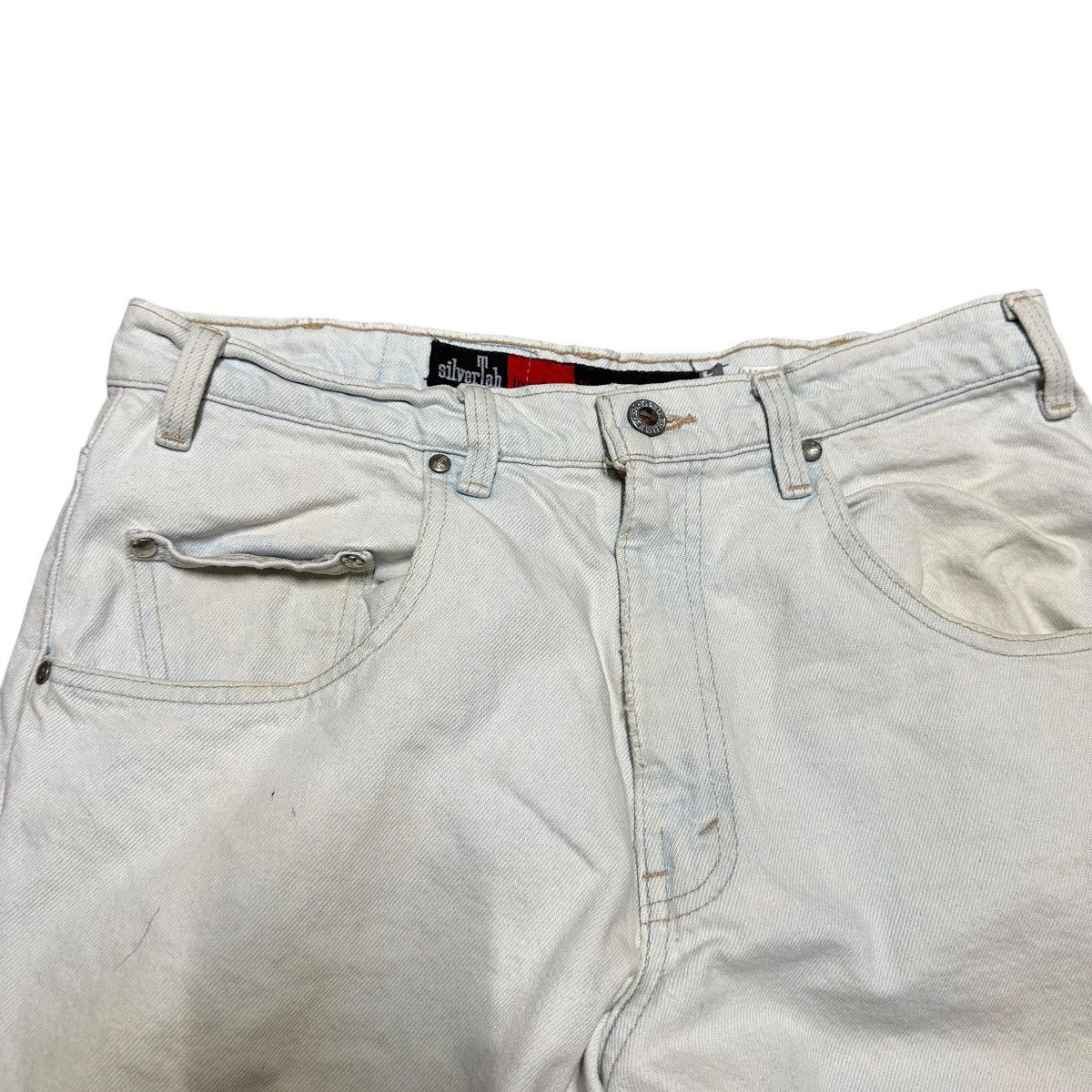 Levi's × Vintage Vintage 90s Levi’s Silvertab Loose Blue Denim Jeans Size US 34 / EU 50 - 5 Thumbnail