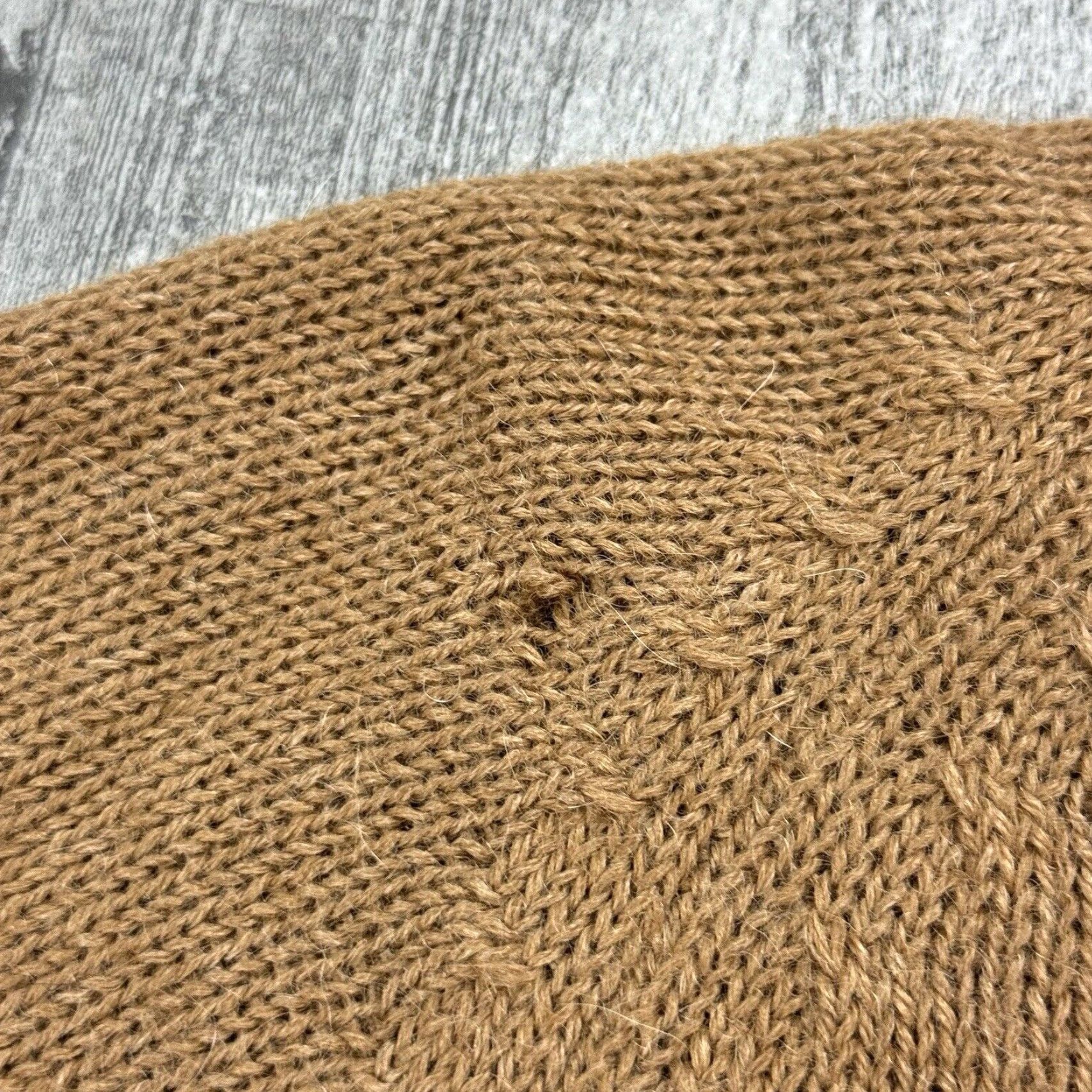 Vintage VINTAGE Peruvian Connection 100% Alpaca Wool Cardigan Sweater M Brown Pockets Long Sleeve Womens Size M / US 6-8 / IT 42-44 - 3 Thumbnail