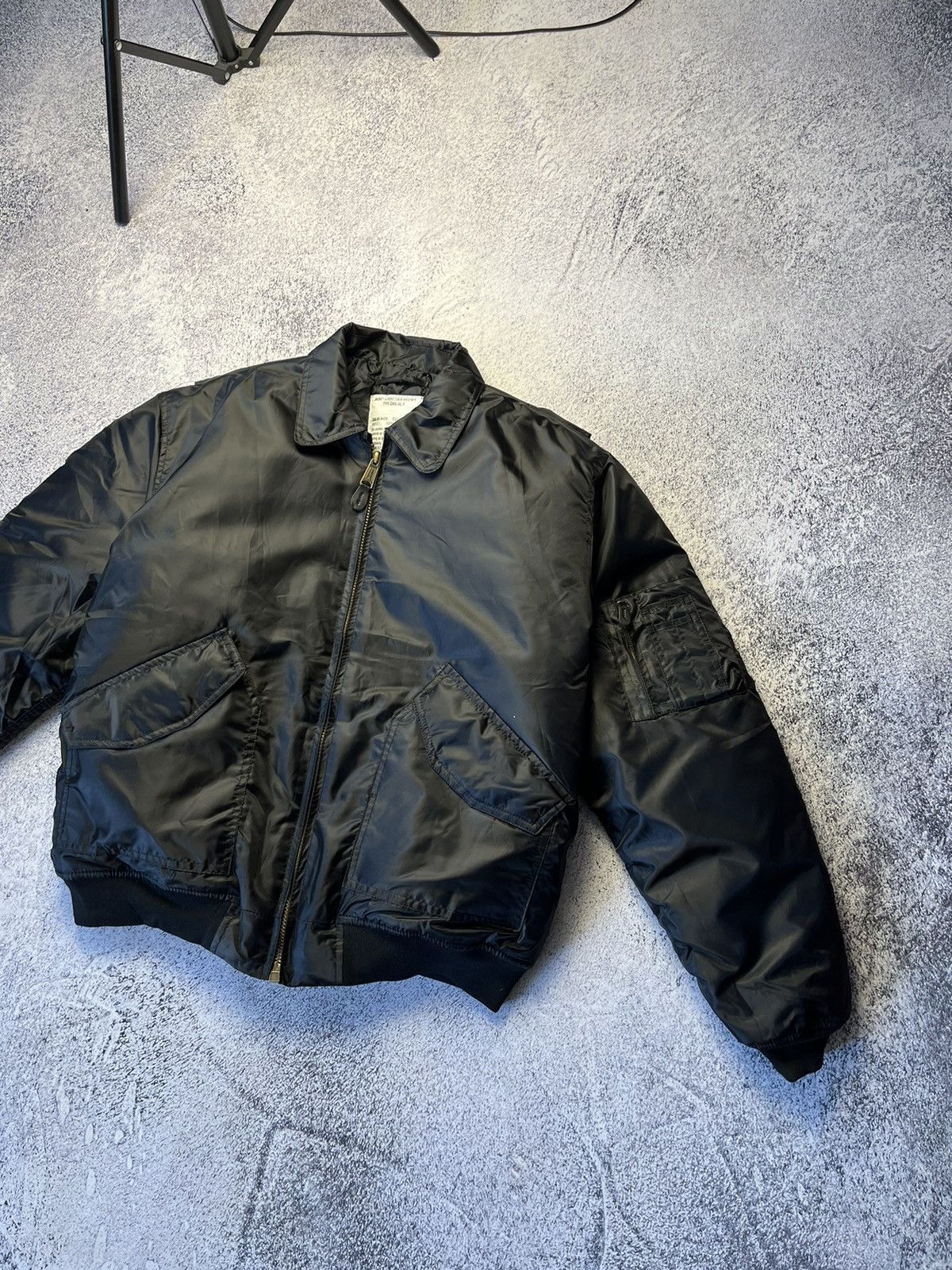 Vintage Vintage black Reversible Bomber Jacket MA1 Size US XXL / EU 58 / 5 - 4 Thumbnail