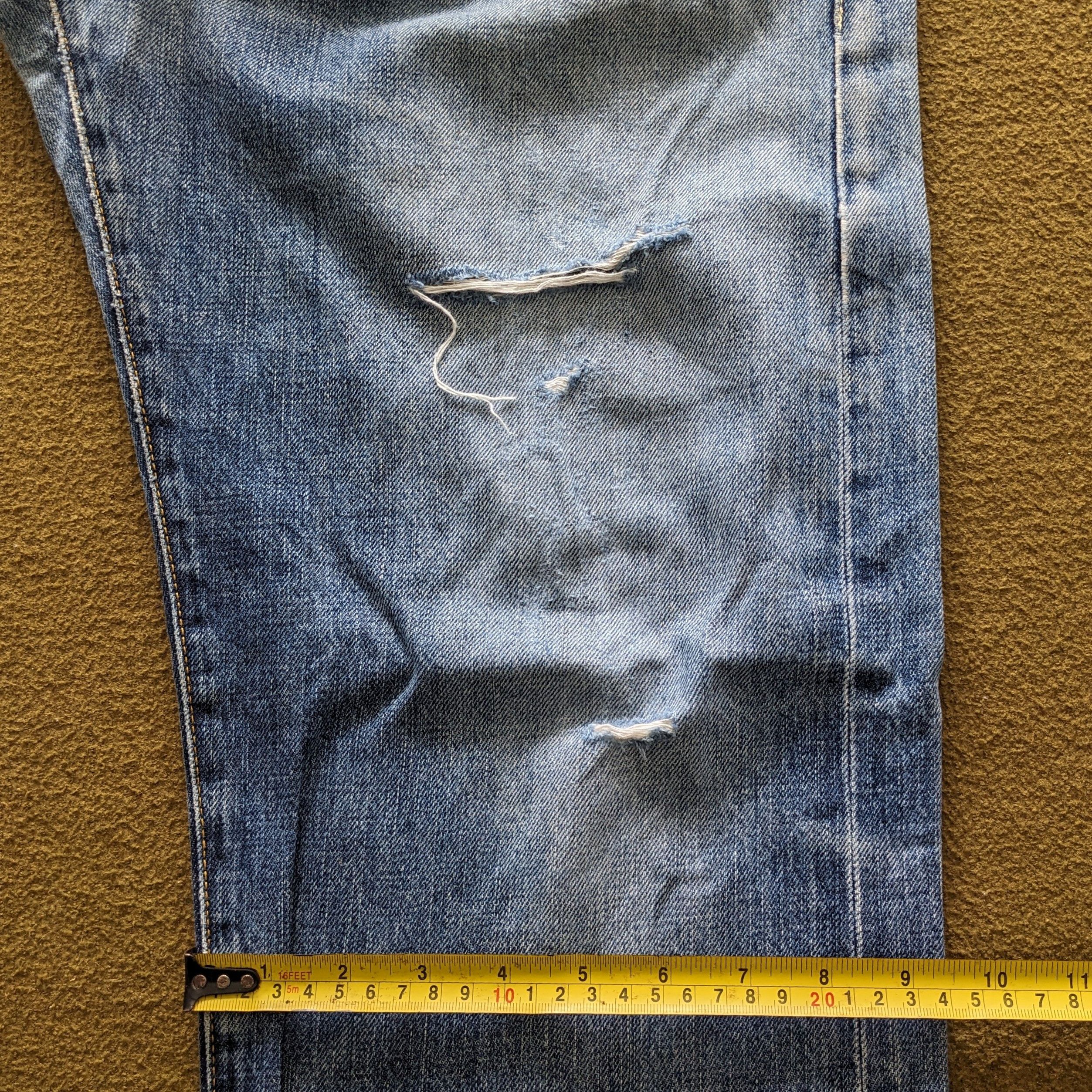 Stussy × Vintage Vintage STUSSY Streetwear Skateboard Style Jeans Size US 35 - 9 Thumbnail