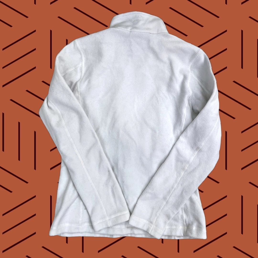 Patagonia Patagonia Women's Micro D Fleece Jacket Size Small White Size S / US 4 / IT 40 - 1 Thumbnail