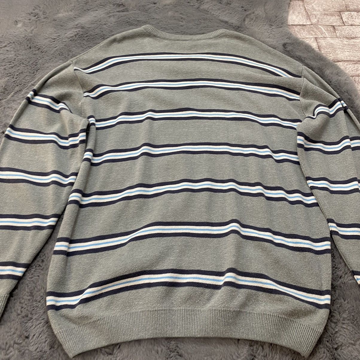 Lacoste × Vintage SWEATER LACOSTE STRIPPED RARE VINTAGE L-Xl Size US XL / EU 56 / 4 - 15 Thumbnail